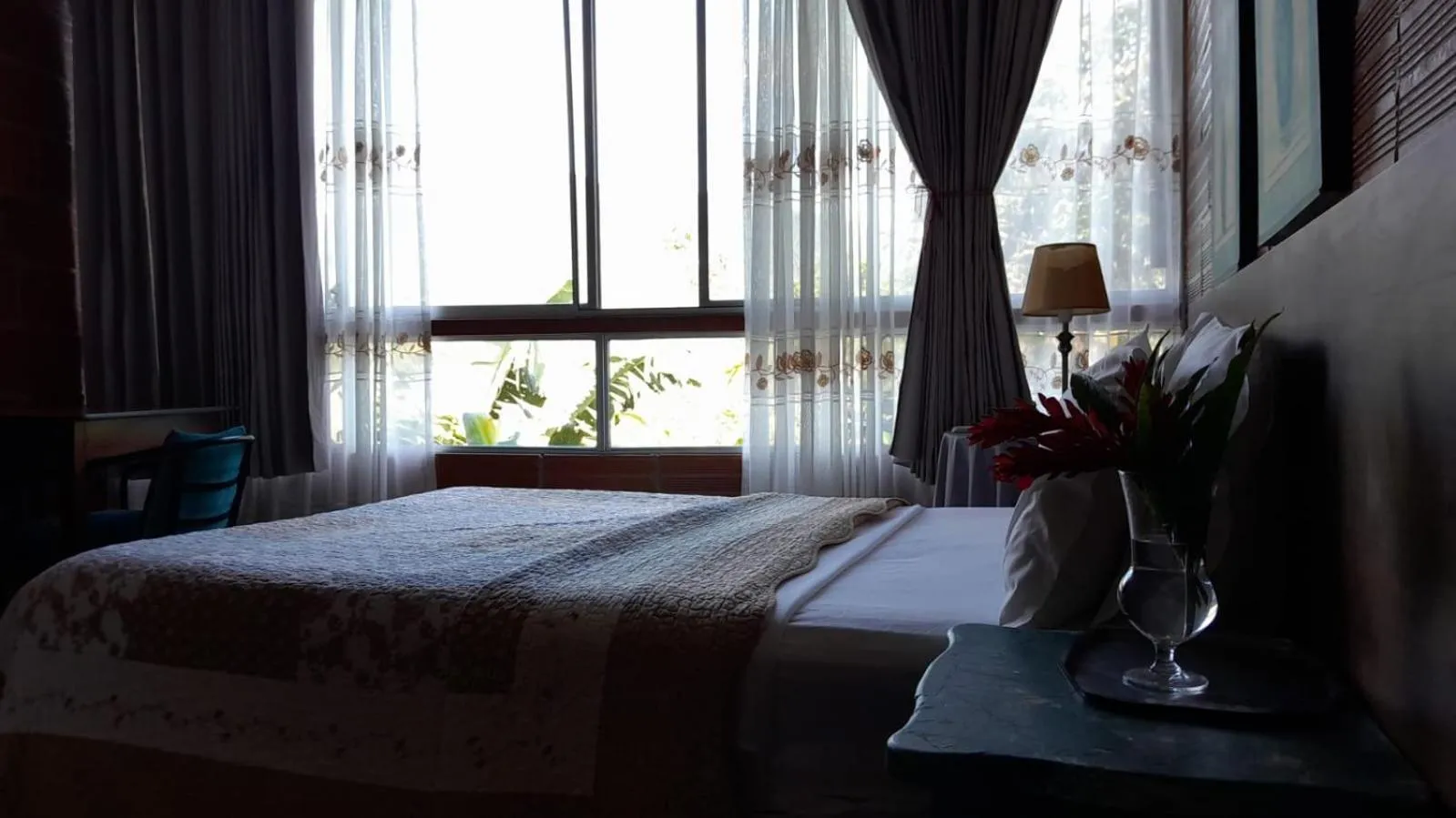 Bed in Hosteria Florecer