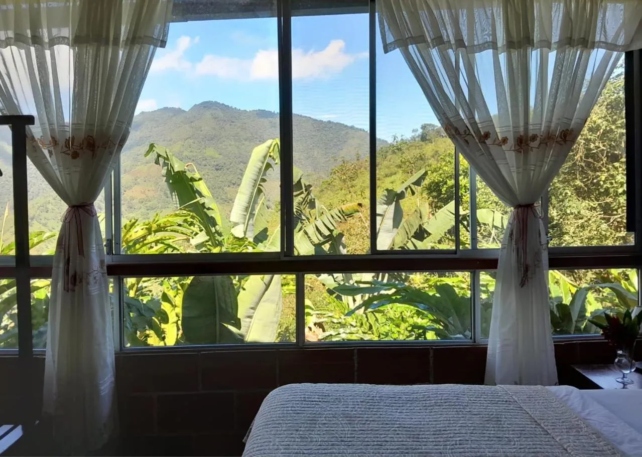 Bed in Hosteria Florecer