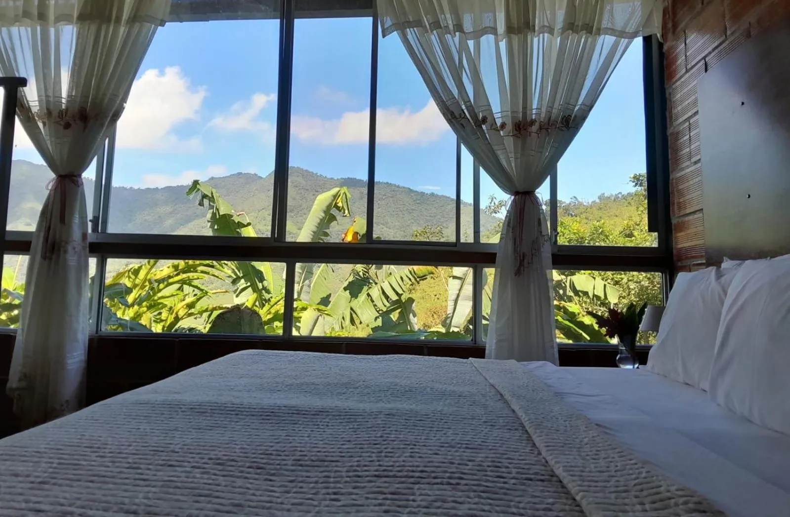 Bed in Hosteria Florecer