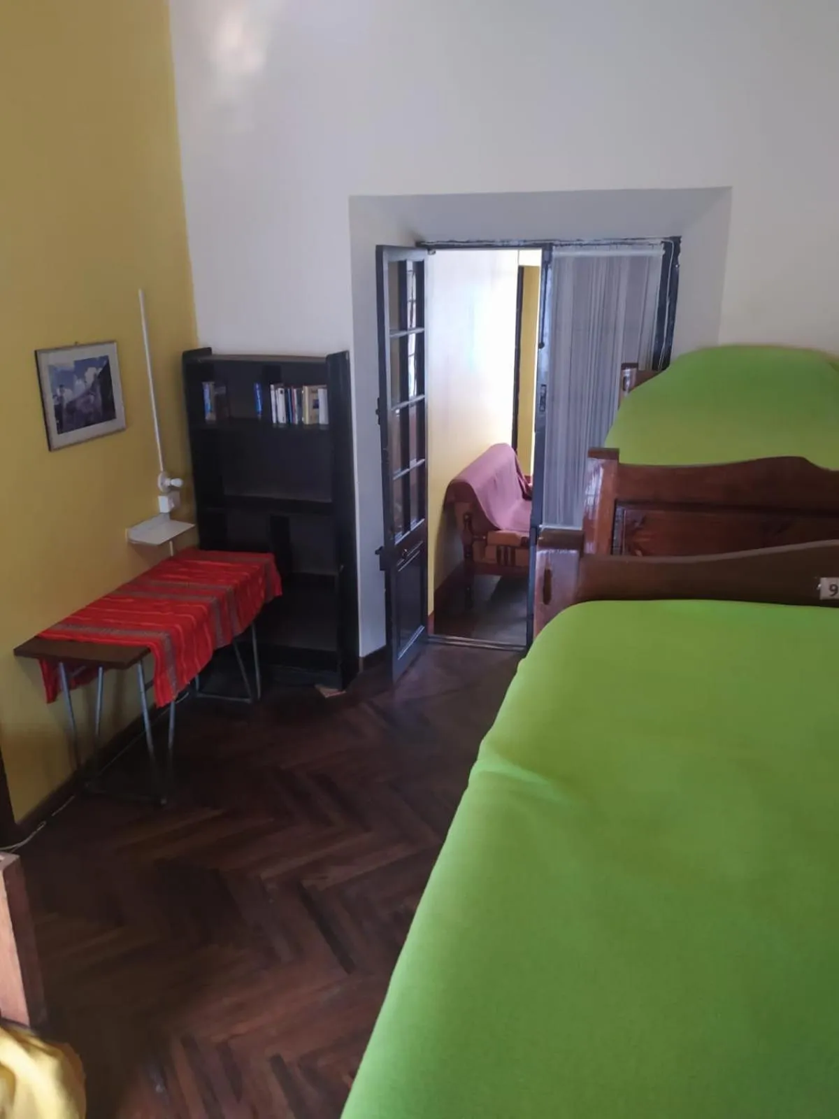 Photo of the whole room, Bed in Colors House