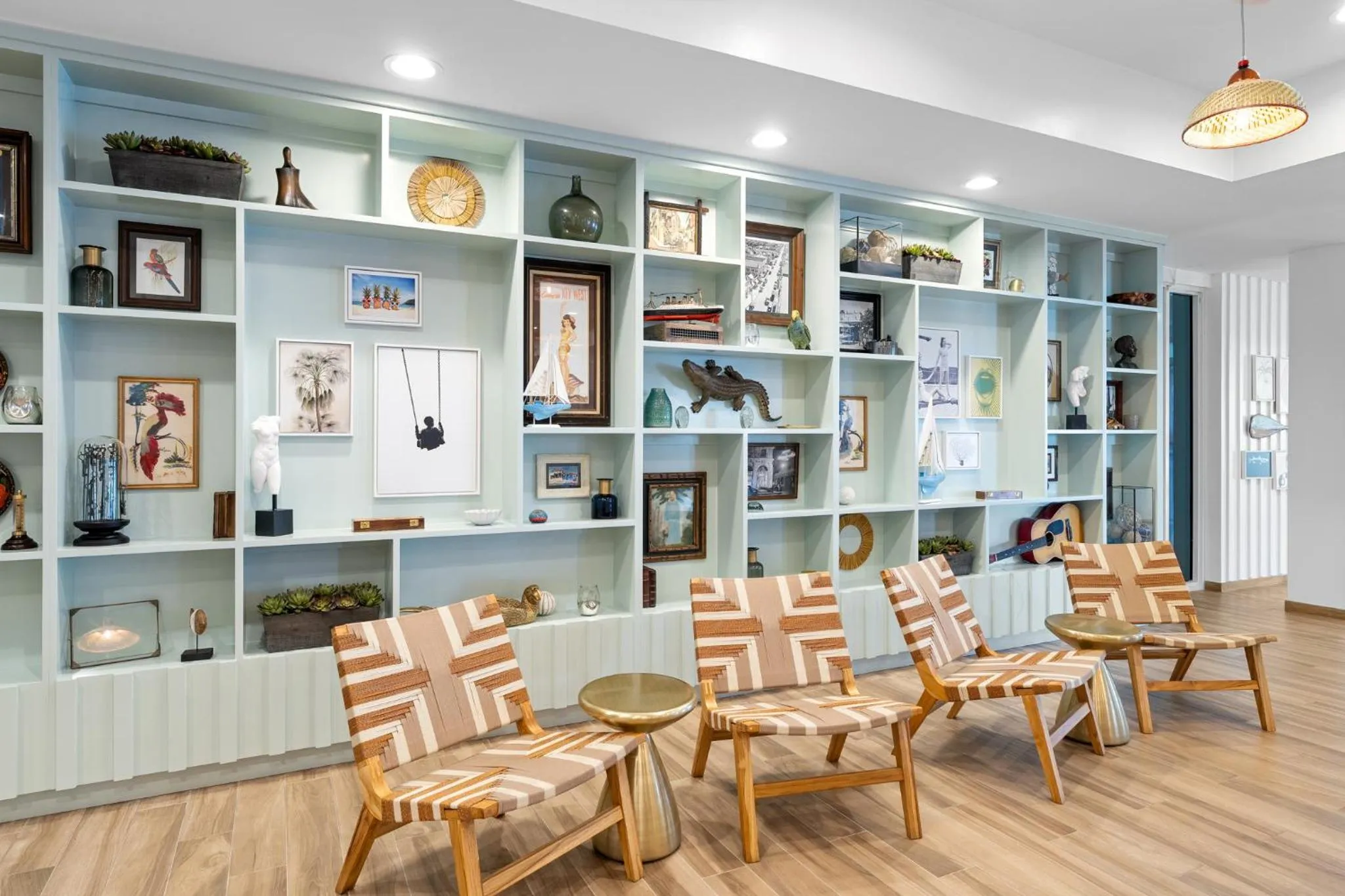 Lobby or reception in Blue Flamingo Resort Key West