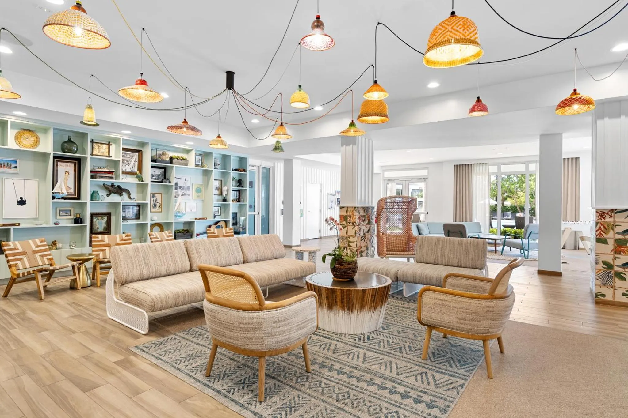 Lobby or reception in Blue Flamingo Resort Key West