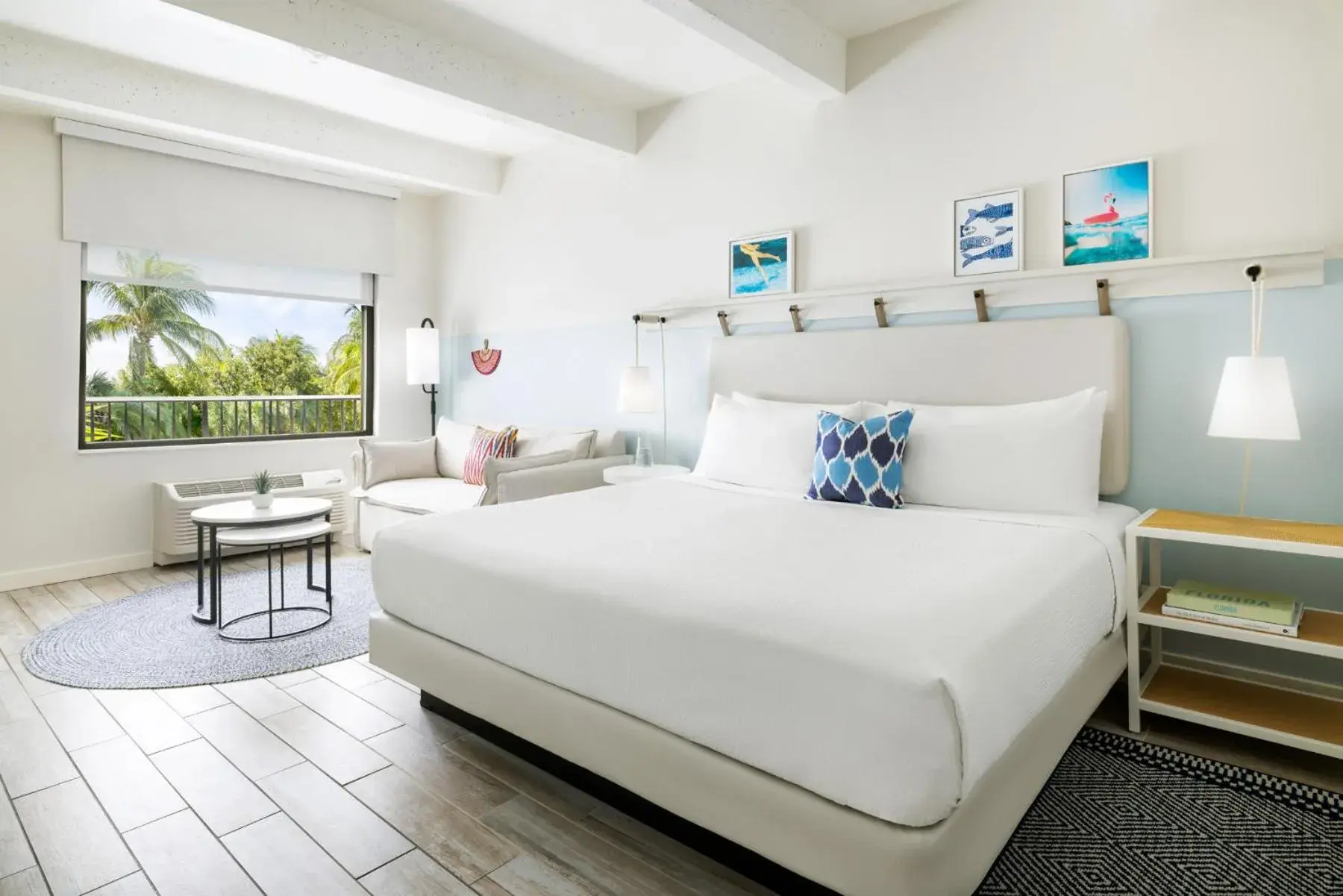 Garden View King Room - Accessible- Newly Renovated in Blue Flamingo Resort Key West Garden View King Room - Accessible- Newly Renovated in Blue Flamingo Resort Key West