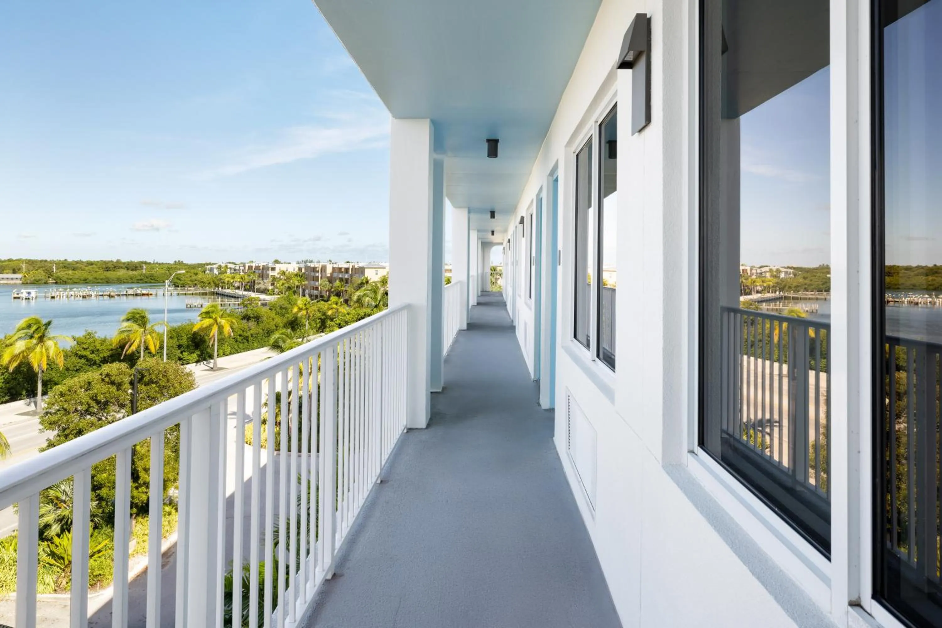 Property building in Blue Flamingo Resort Key West