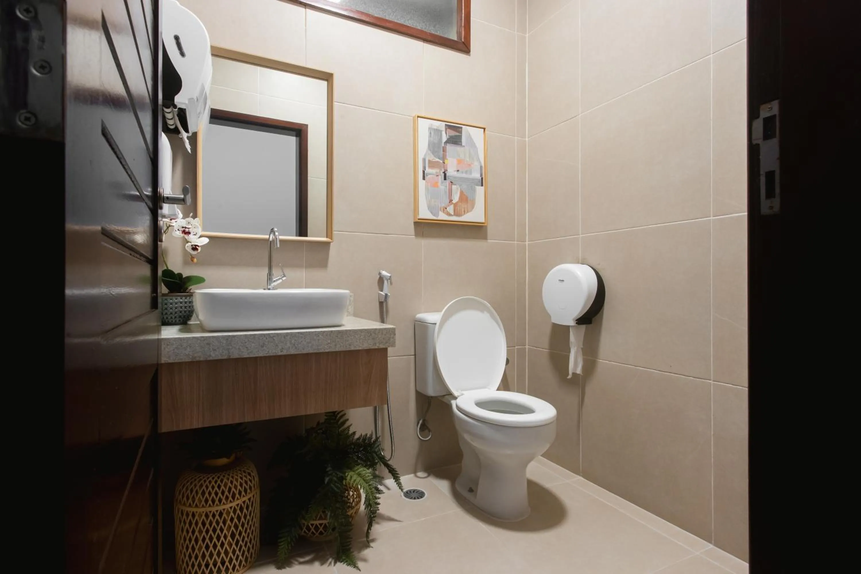 Bathroom in Tabaobí Smart Hotel