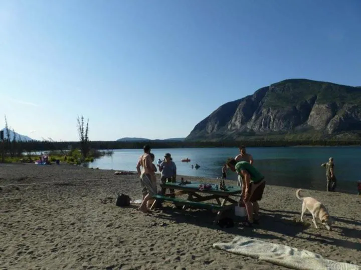 Off site in Wanderer's Inn Backpackers Hostel