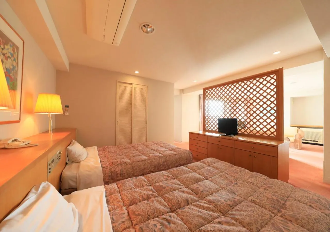Bed in Kamogawa Grand Tower