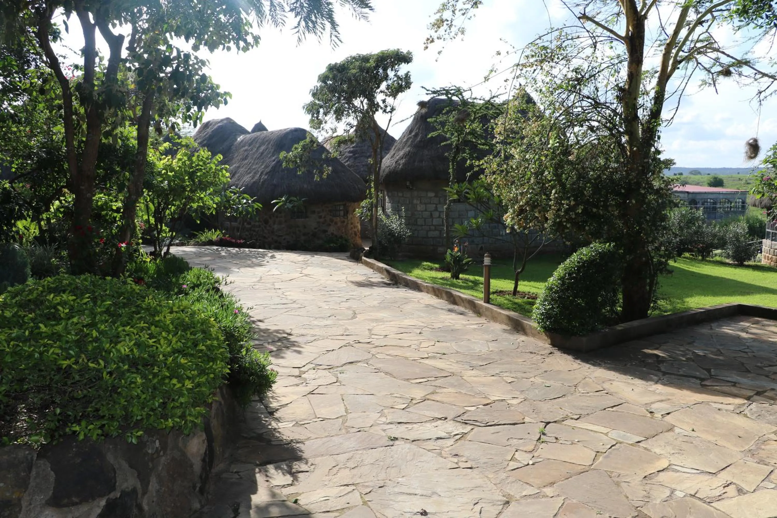 Garden in Nyati Hill Cottages