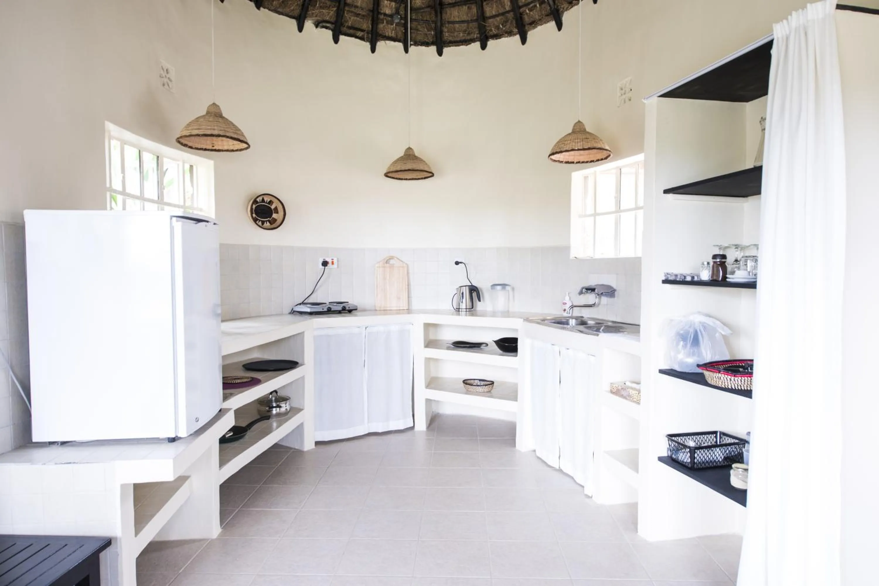 Kitchen or kitchenette in Nyati Hill Cottages