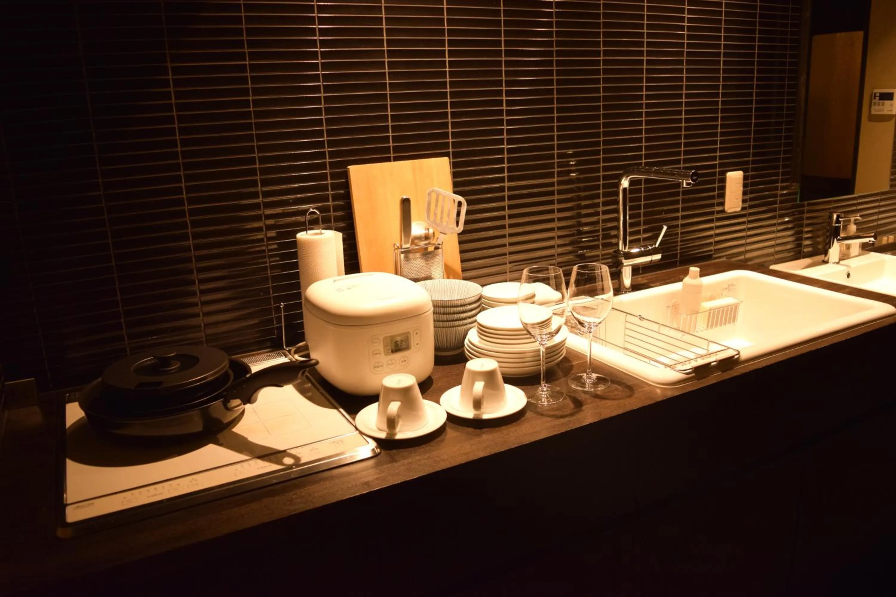 Kitchen or kitchenette in Kuraya Omiya Shimabara