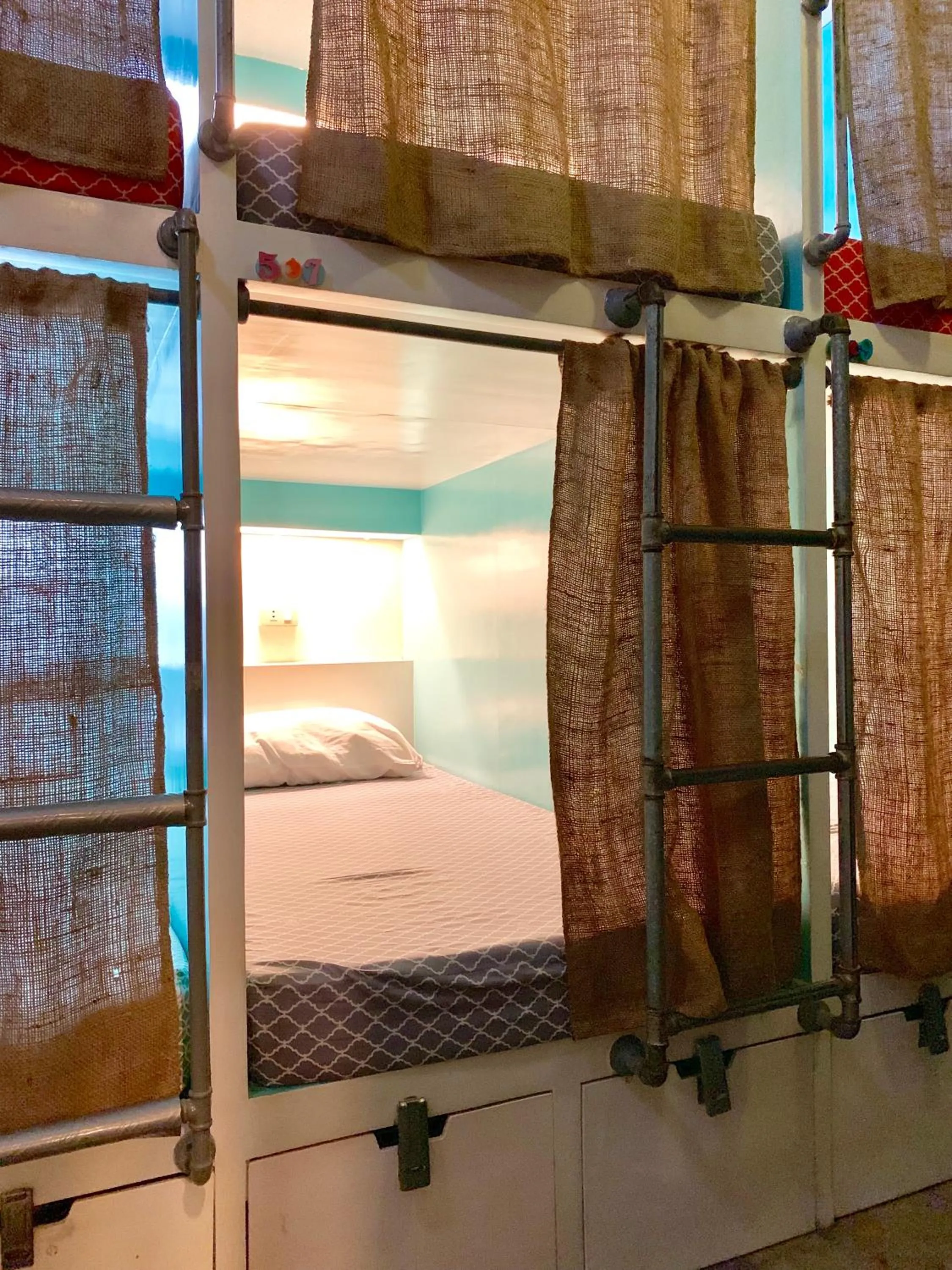 Bed in Moon Fools Hostel