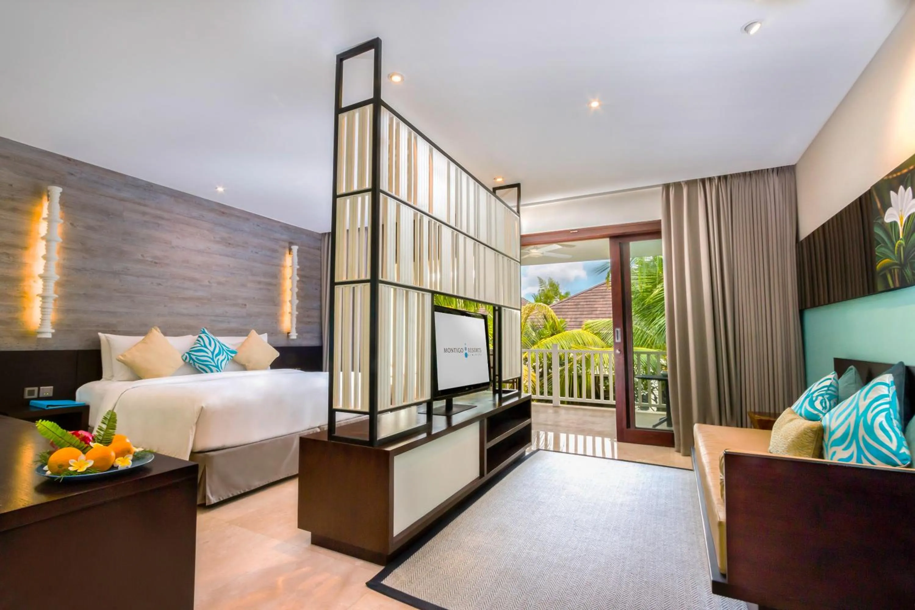 Bed in Montigo Resorts Seminyak