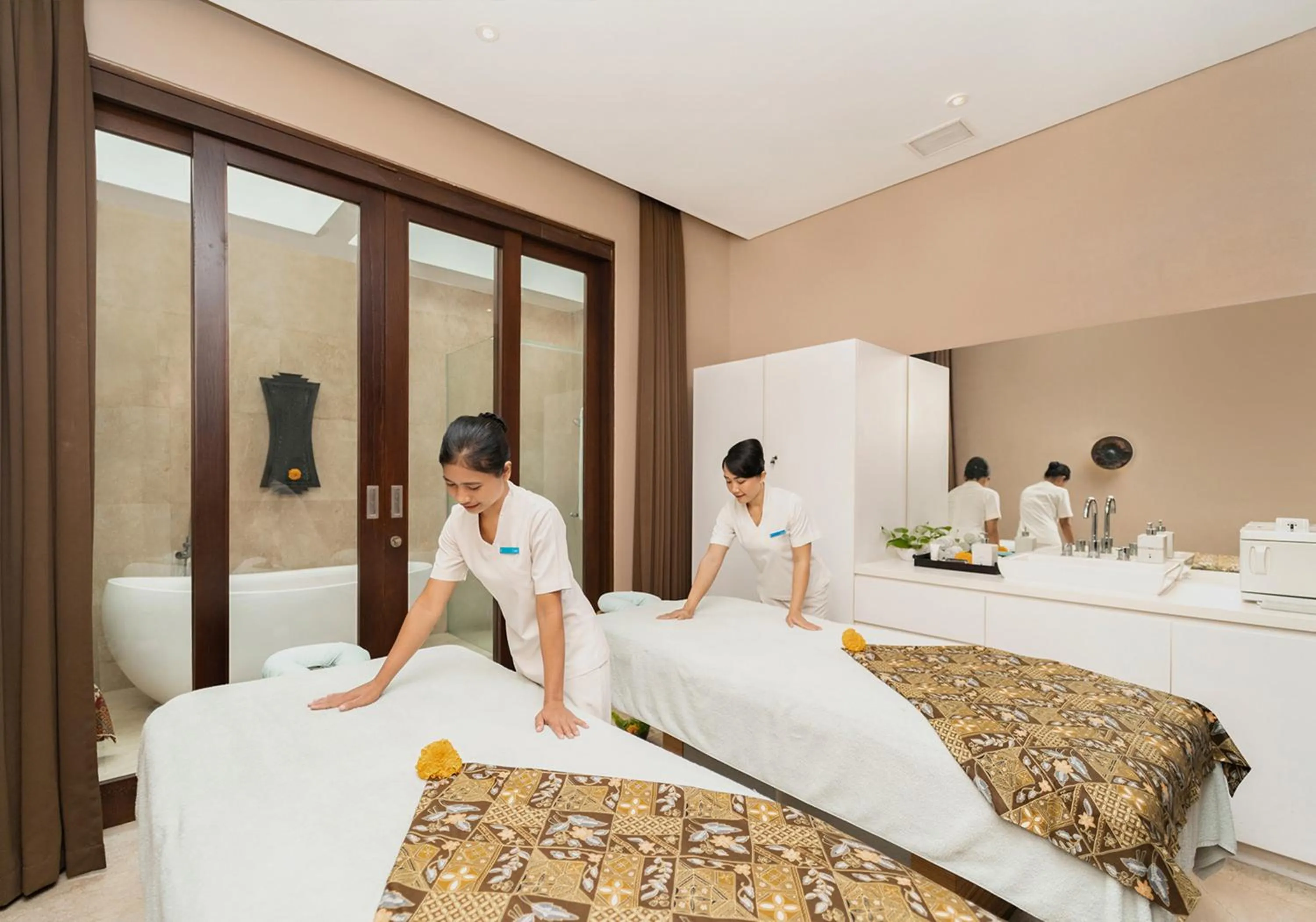 Spa and wellness centre/facilities, Bed in Montigo Resorts Seminyak