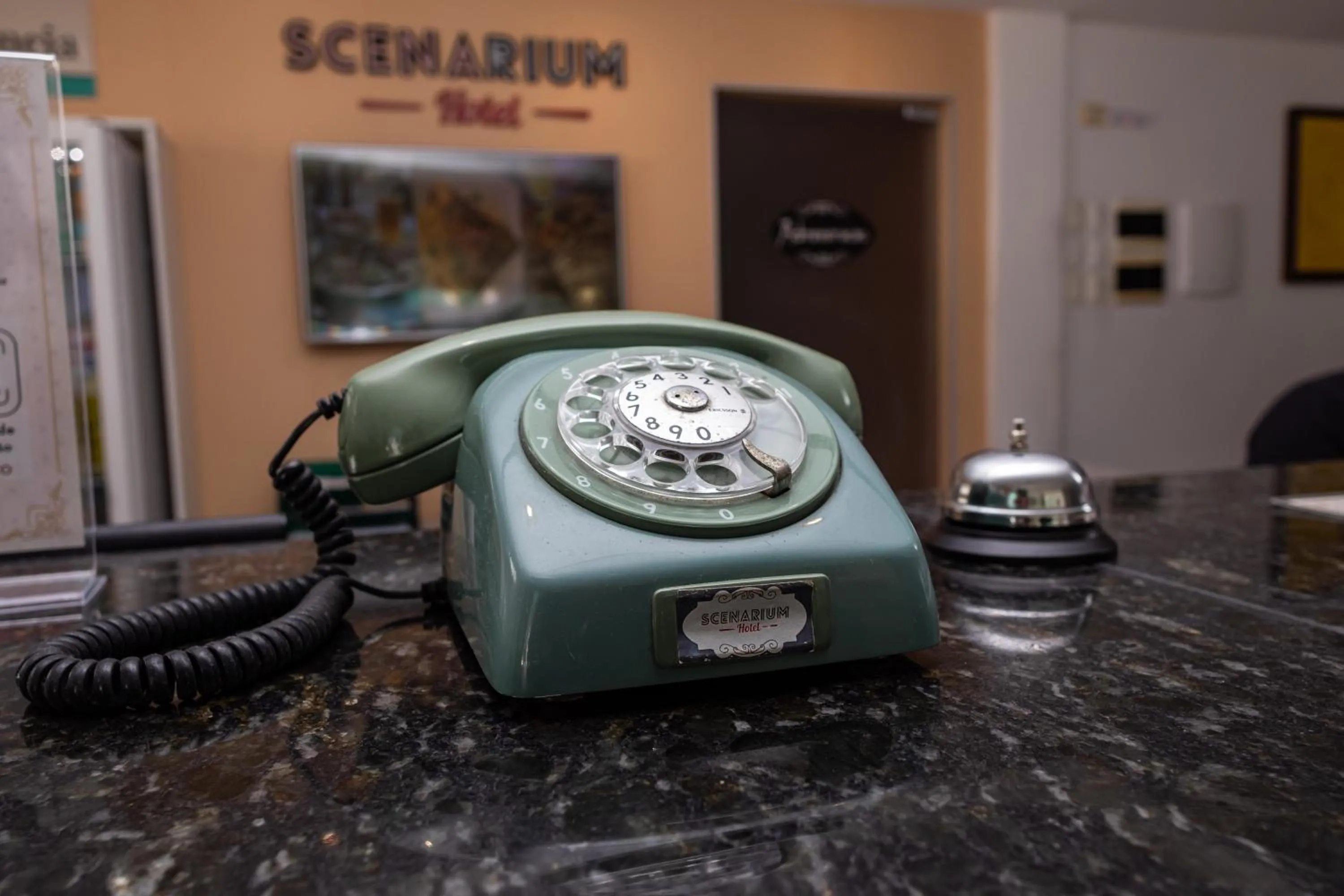 Lobby or reception in Scenarium Hotel