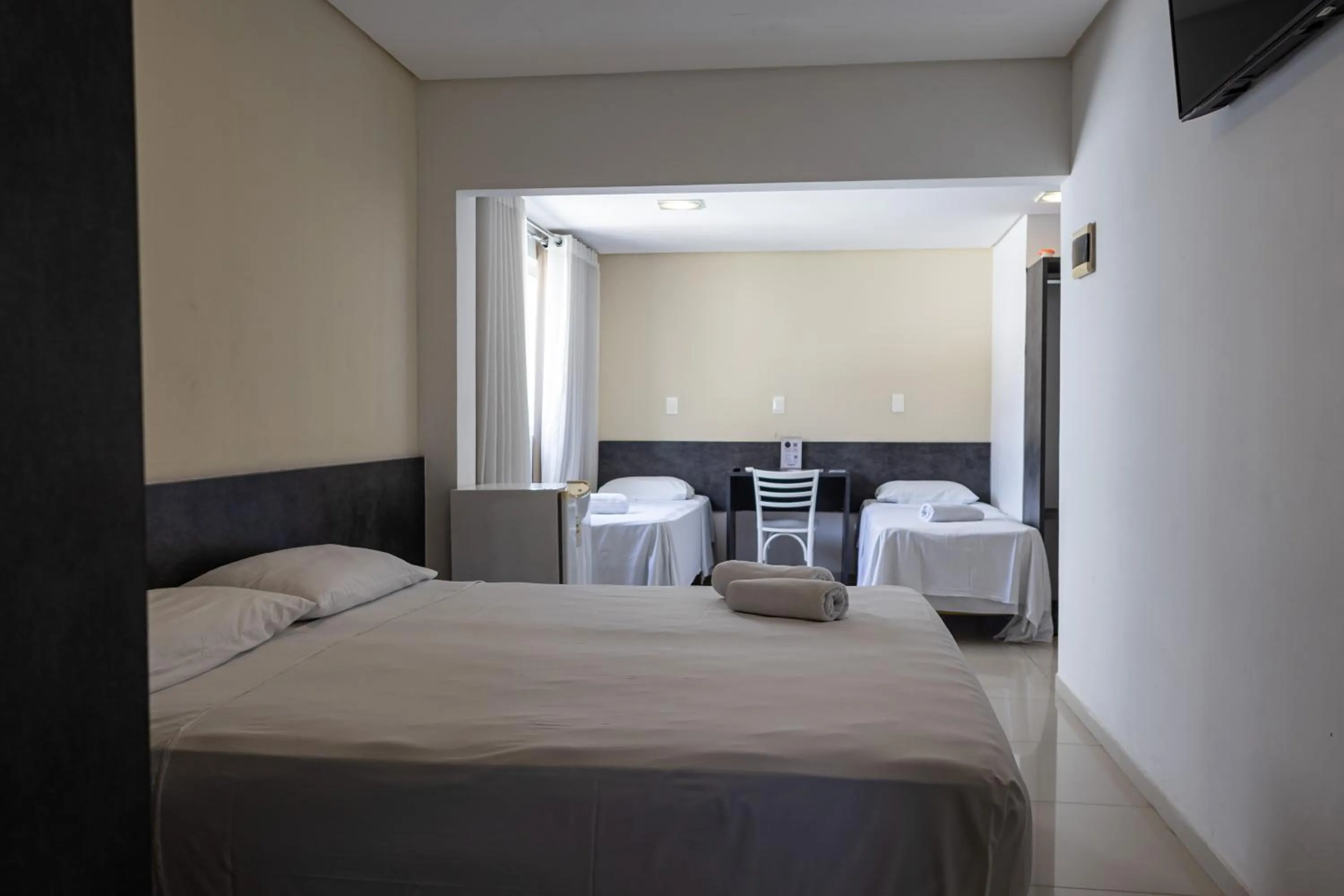 Bed in Scenarium Hotel