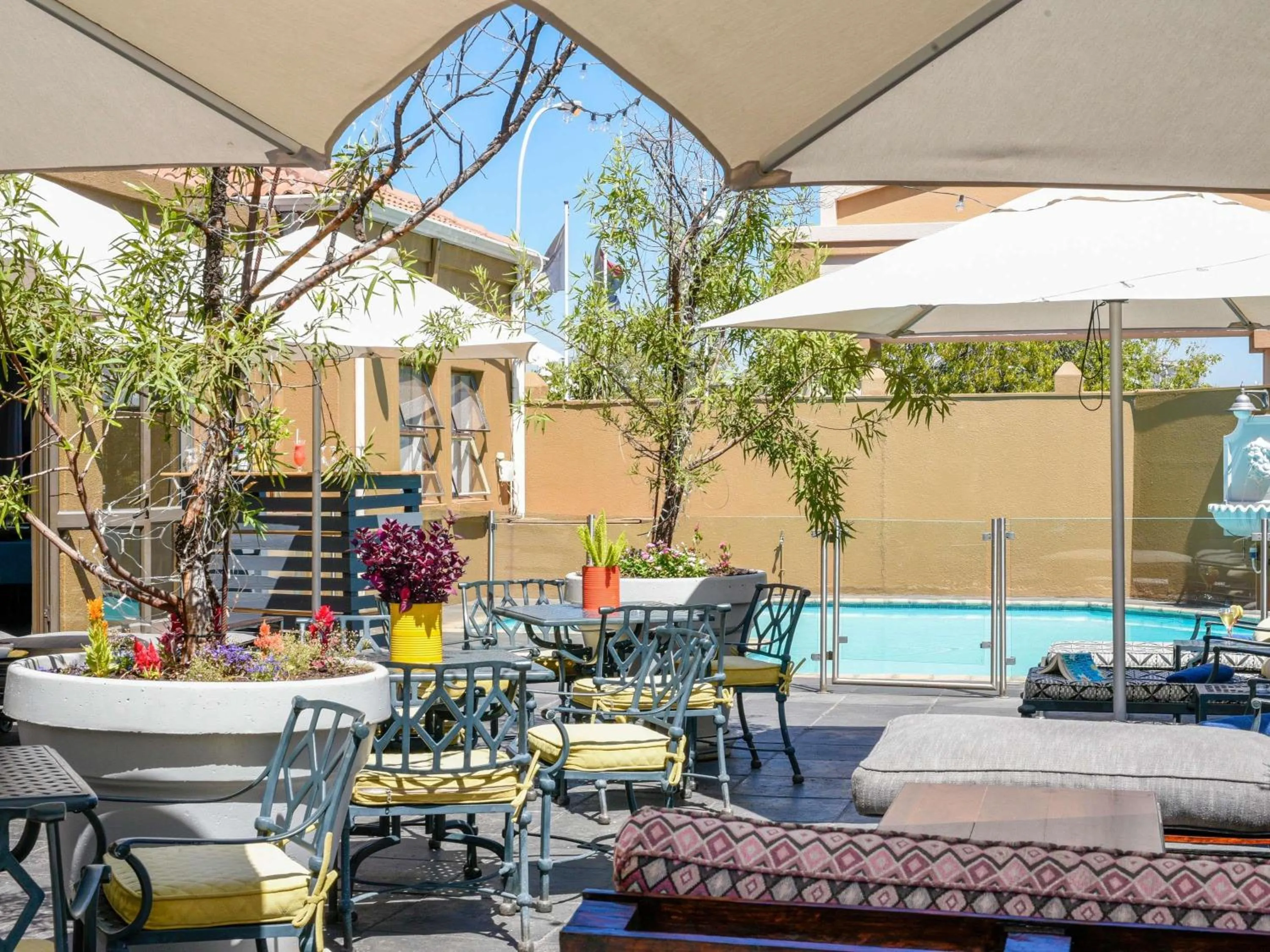 Pool view in Mercure Hotel Bedfordview