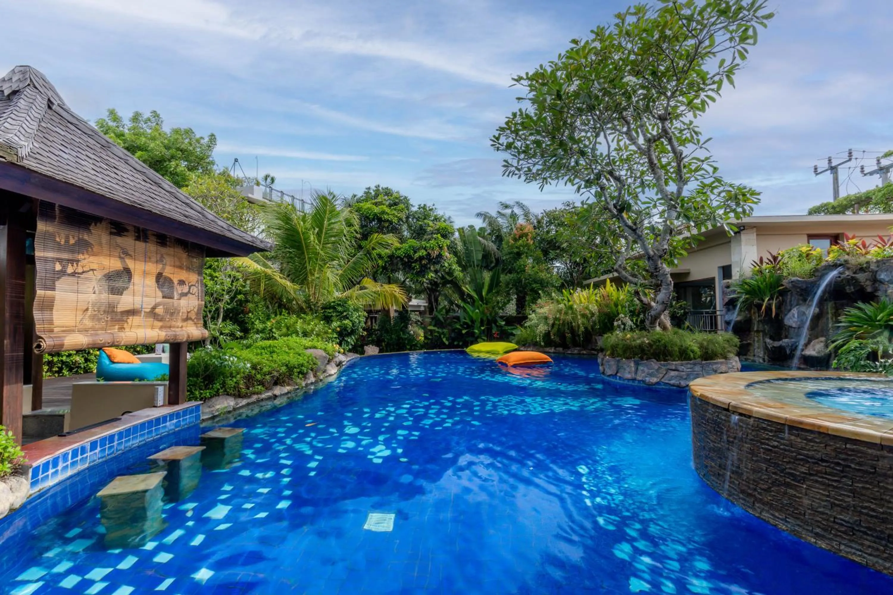 Swimming pool in The Leaf Jimbaran
