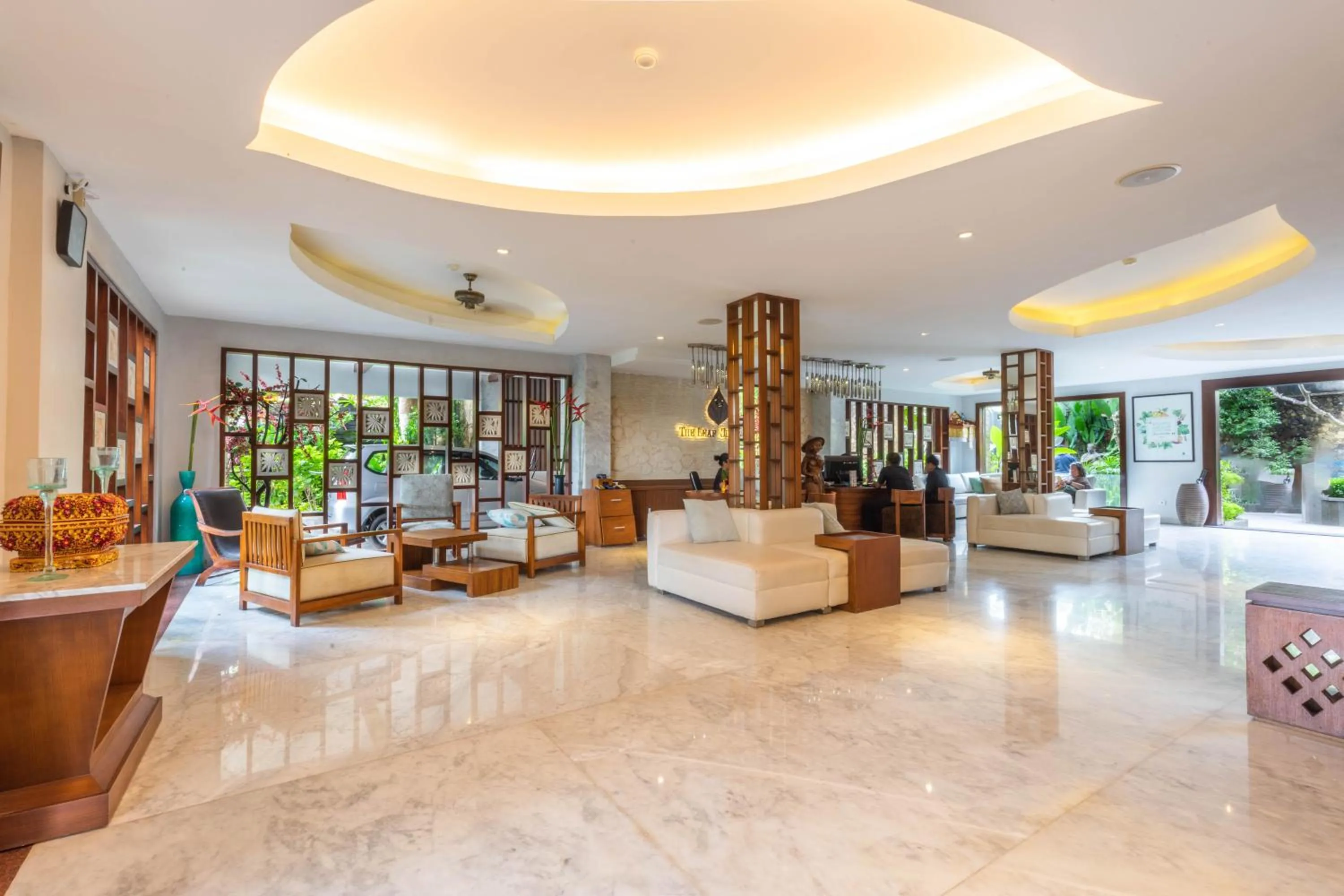 Lobby or reception in The Leaf Jimbaran