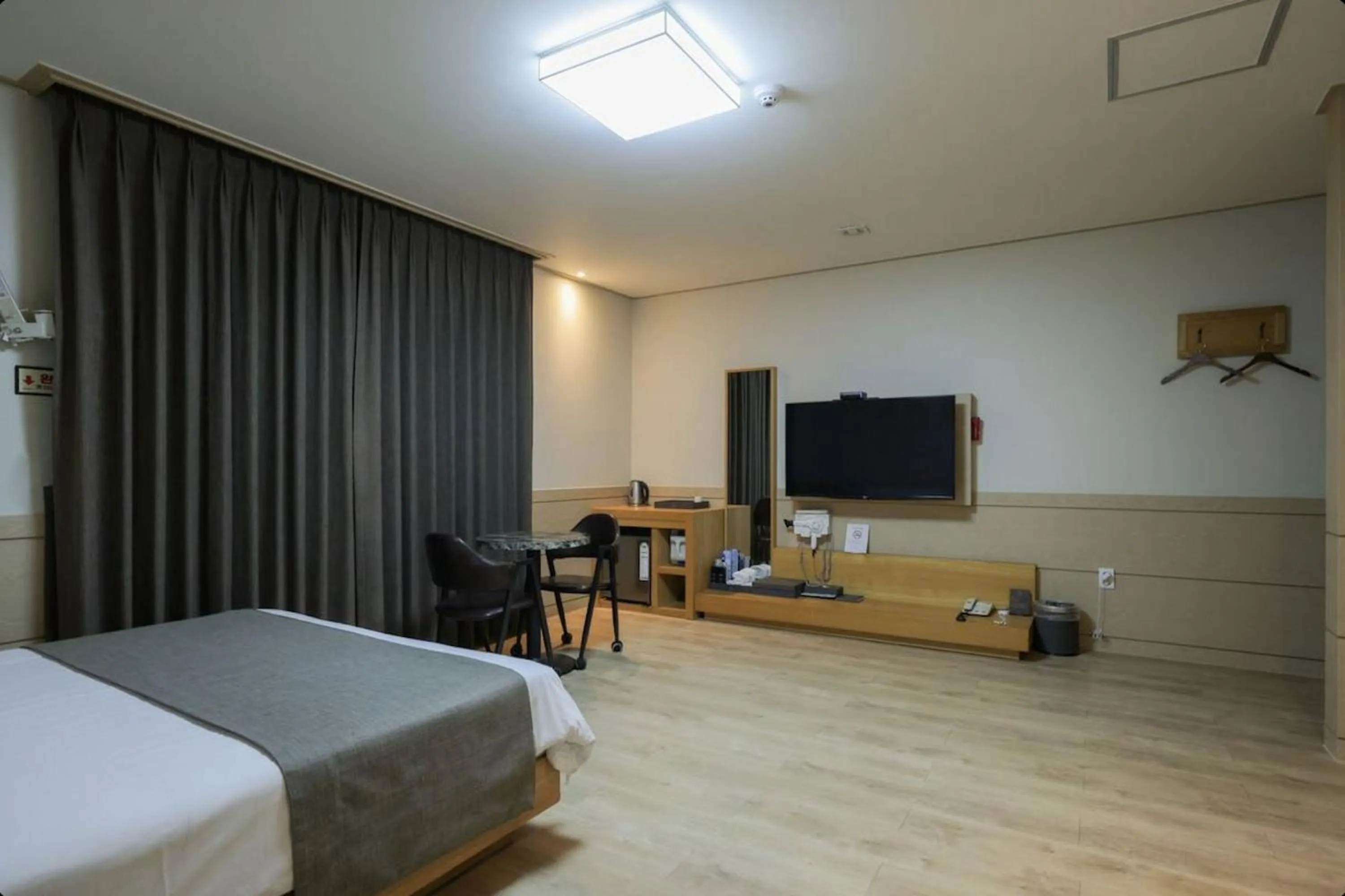 Bed in Yeosu Hotel Zava