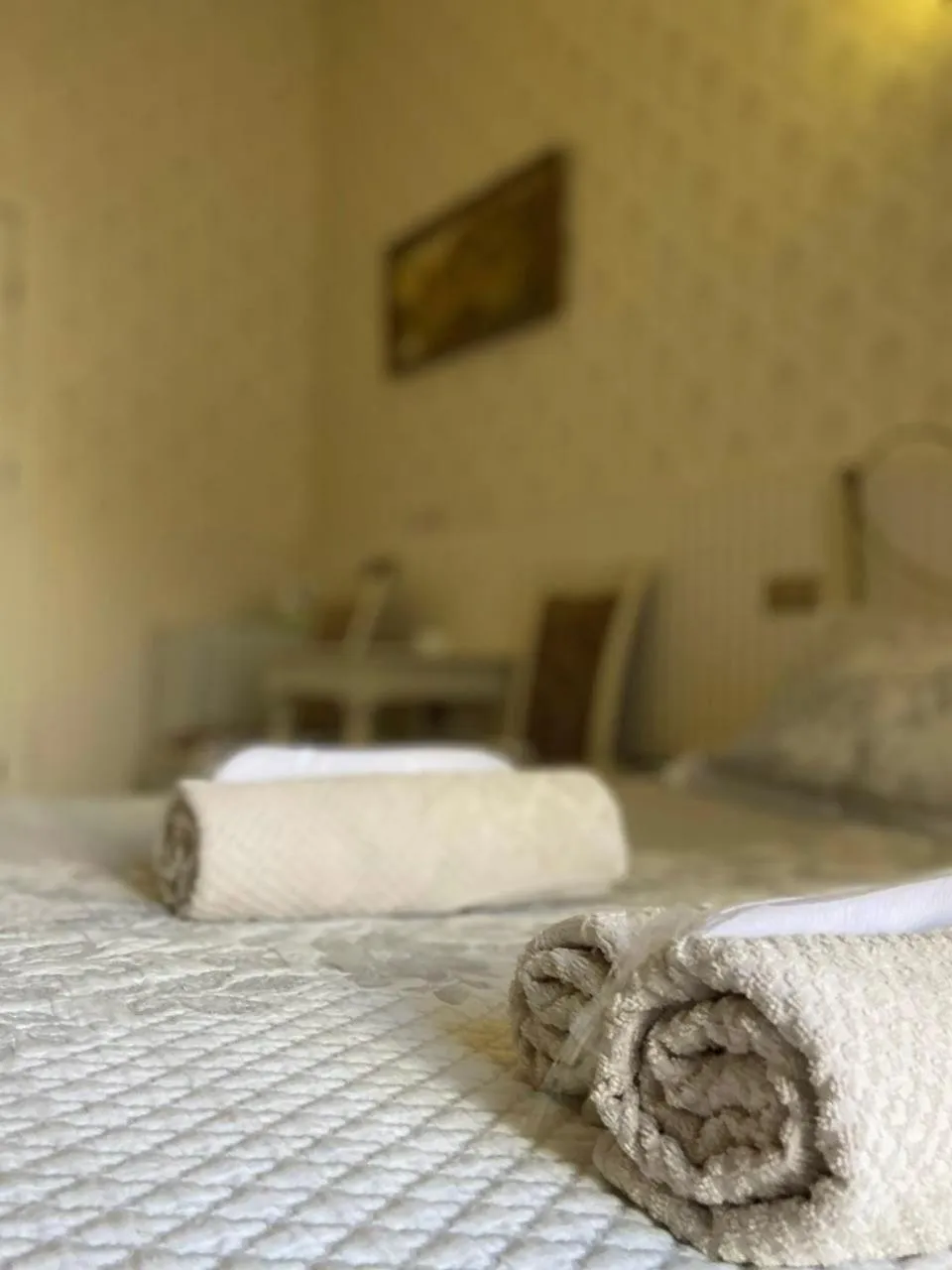 towels, Bed in Old Tbilisi Apart-Hotel
