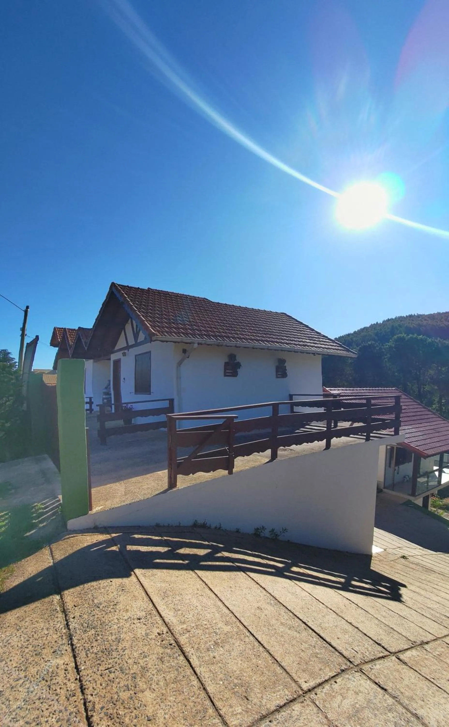 Property building in Chalés Leopoldo em Monte Verde