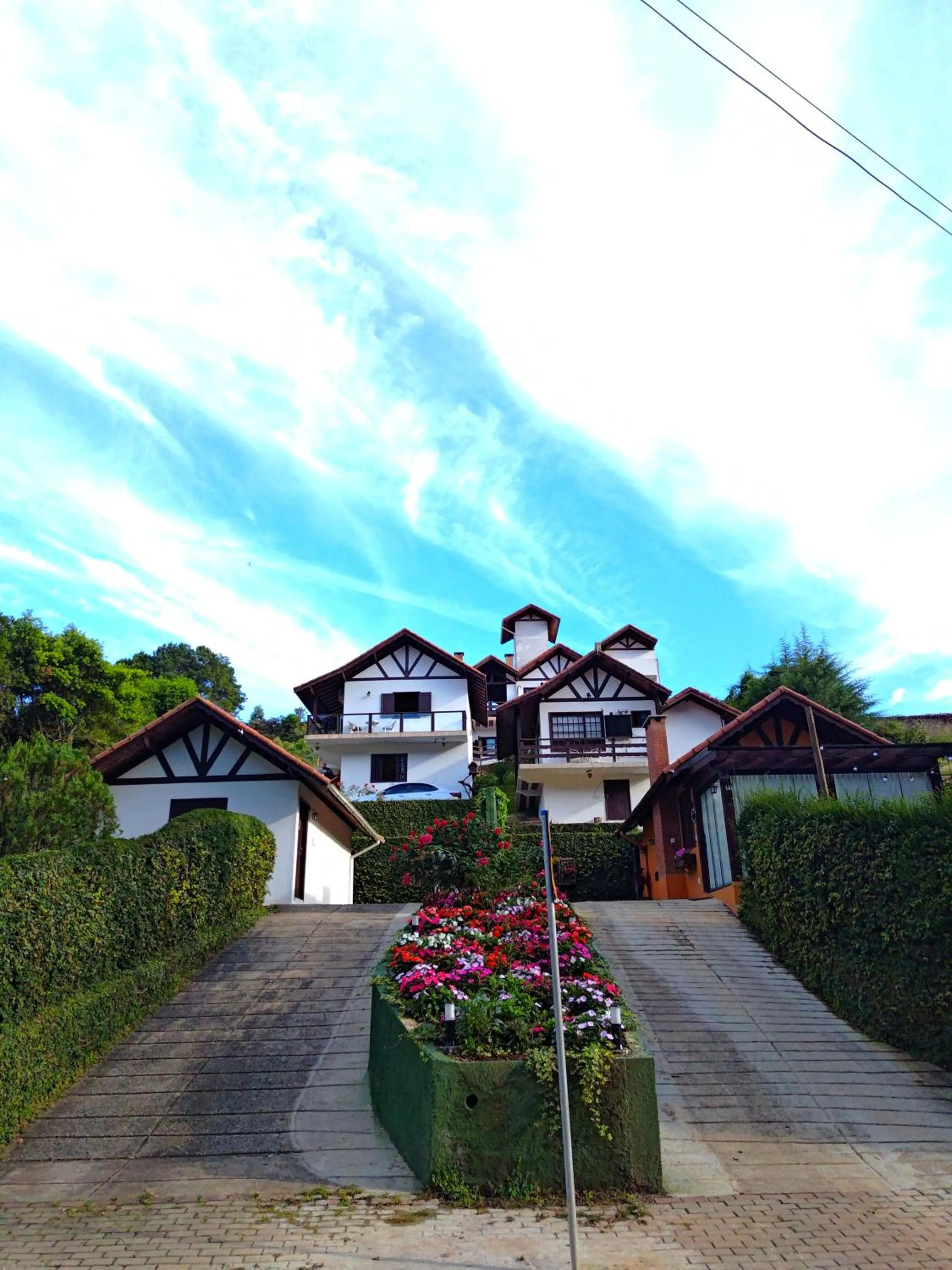 Property building in Chalés Leopoldo em Monte Verde