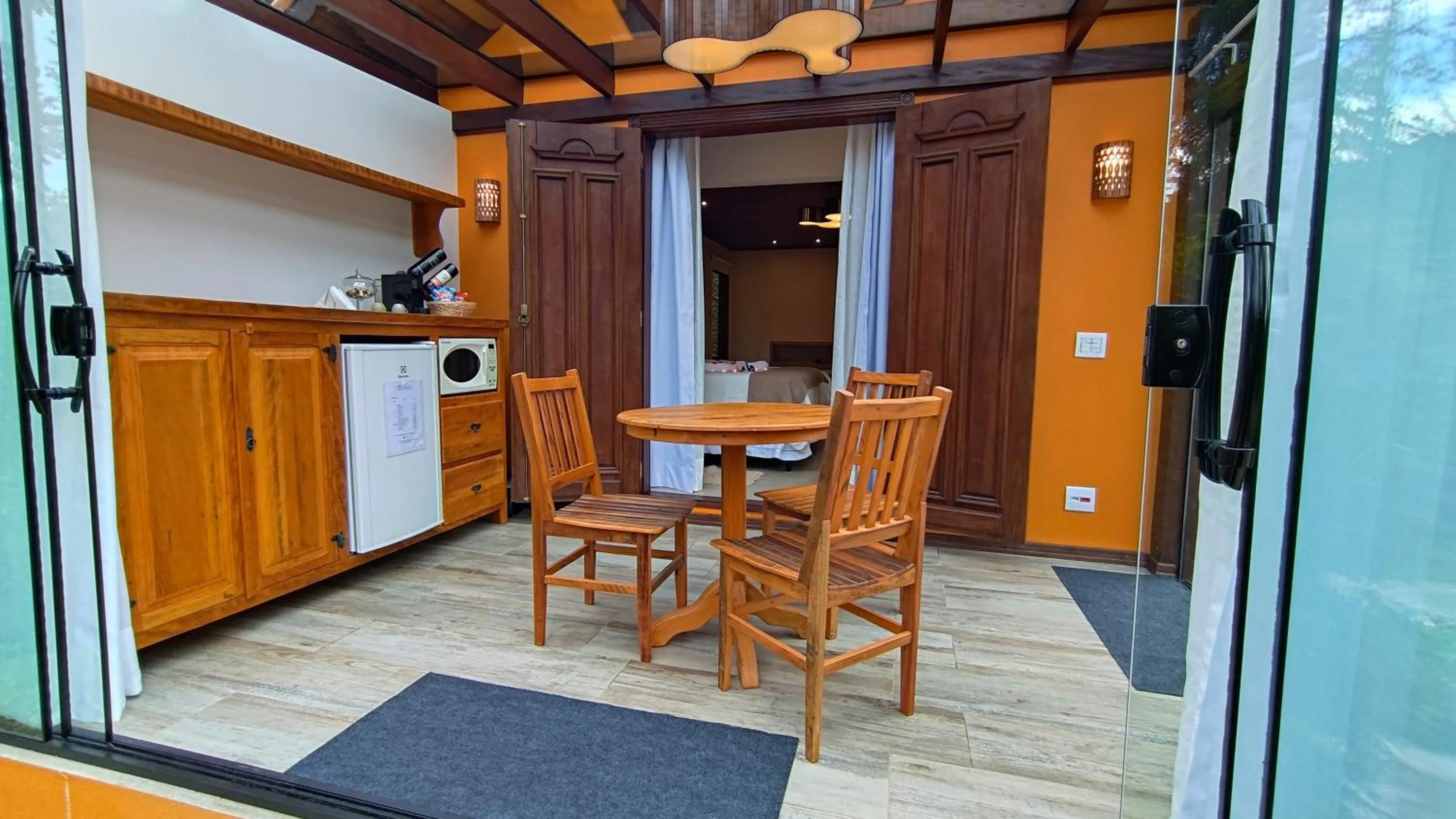 View (from property/room) in Chalés Leopoldo em Monte Verde