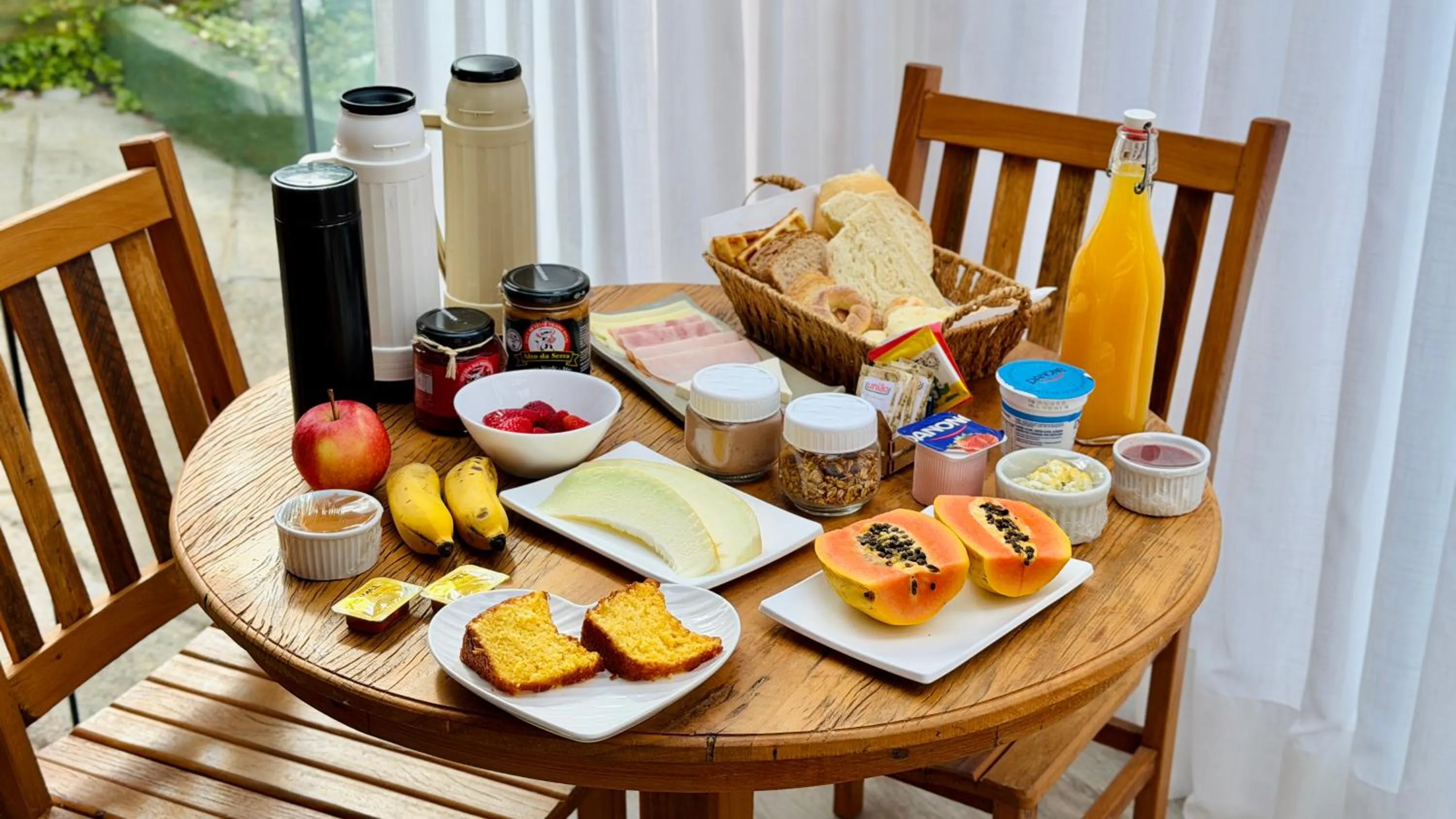 Breakfast in Chalés Leopoldo em Monte Verde