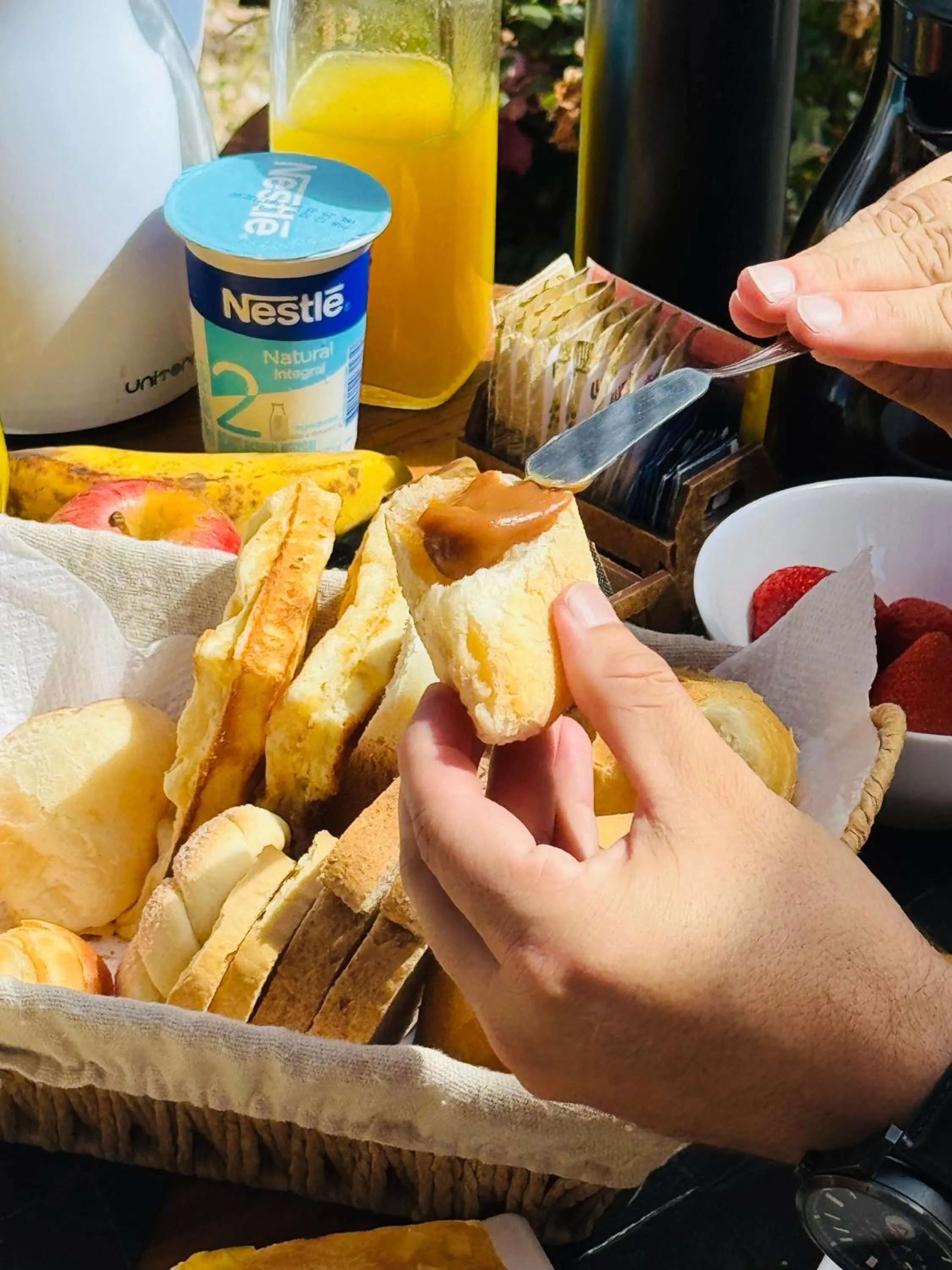 Breakfast in Chalés Leopoldo em Monte Verde