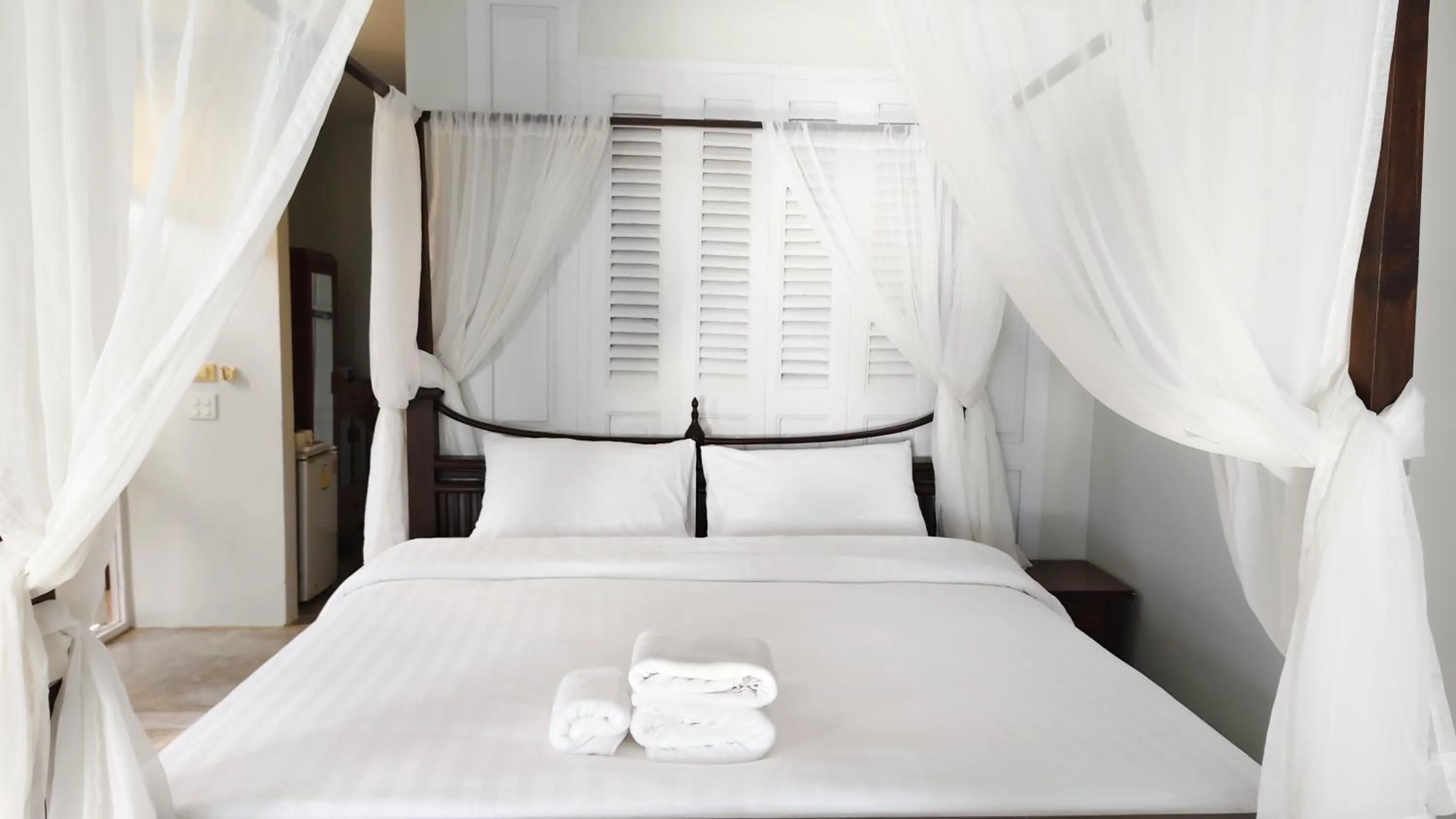 Bed in Baan Toom Village and Resort