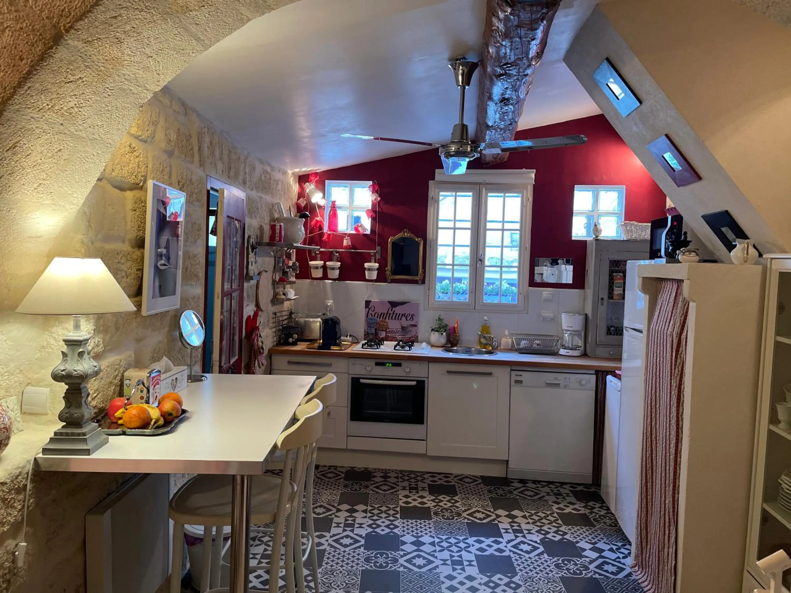 Kitchen or kitchenette in Le Duplex de Lapparan