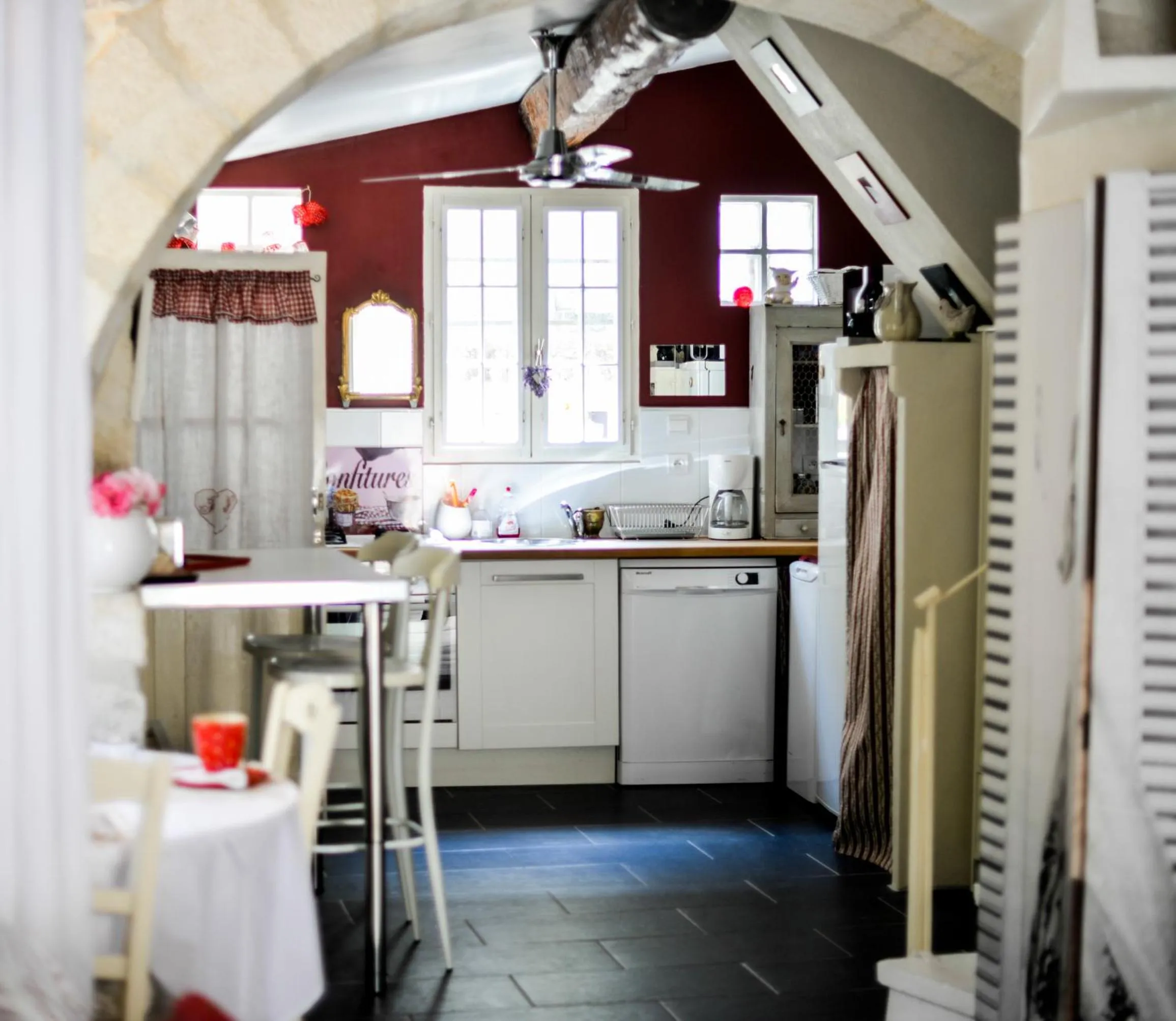Kitchen or kitchenette in Le Duplex de Lapparan