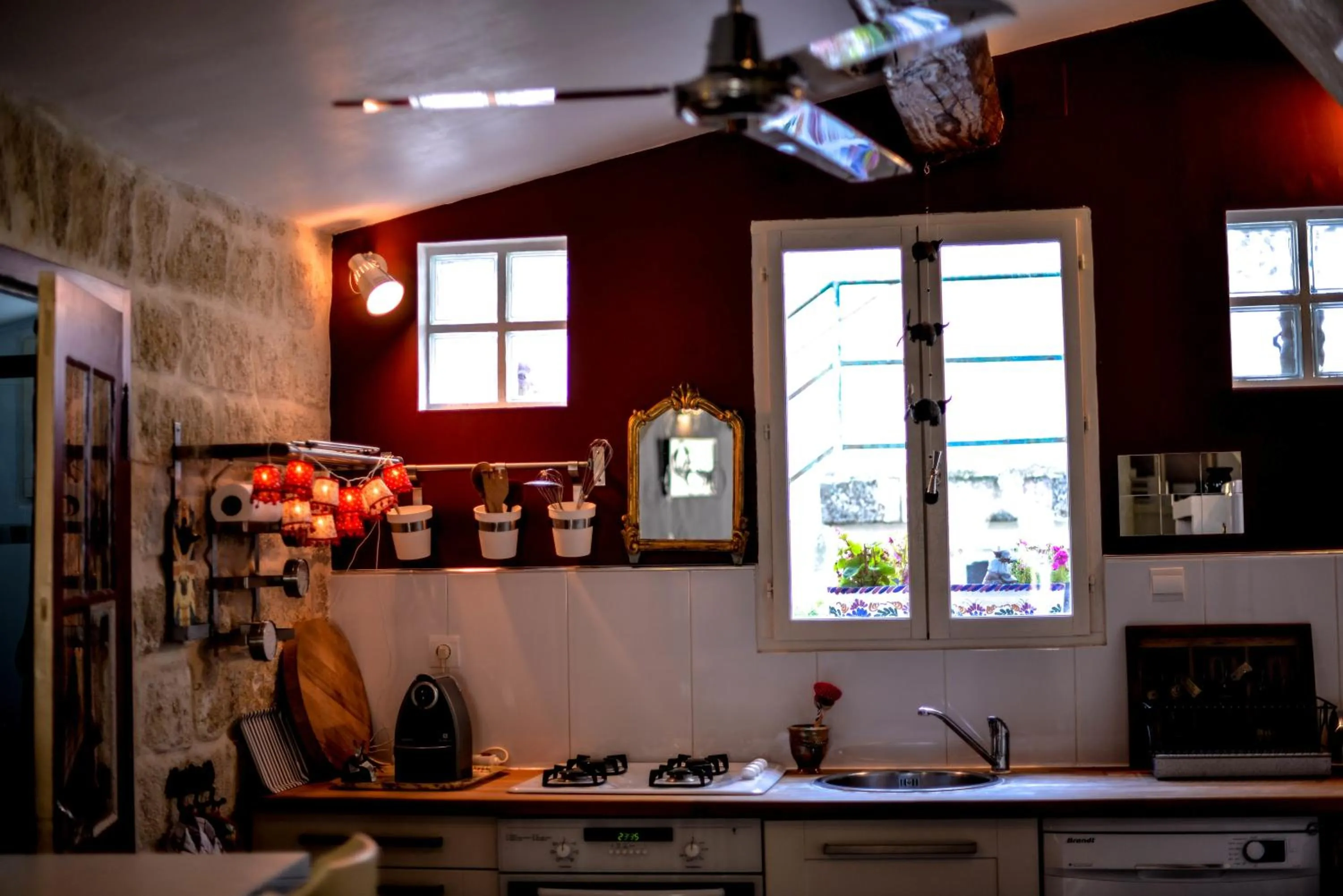 Kitchen or kitchenette in Le Duplex de Lapparan