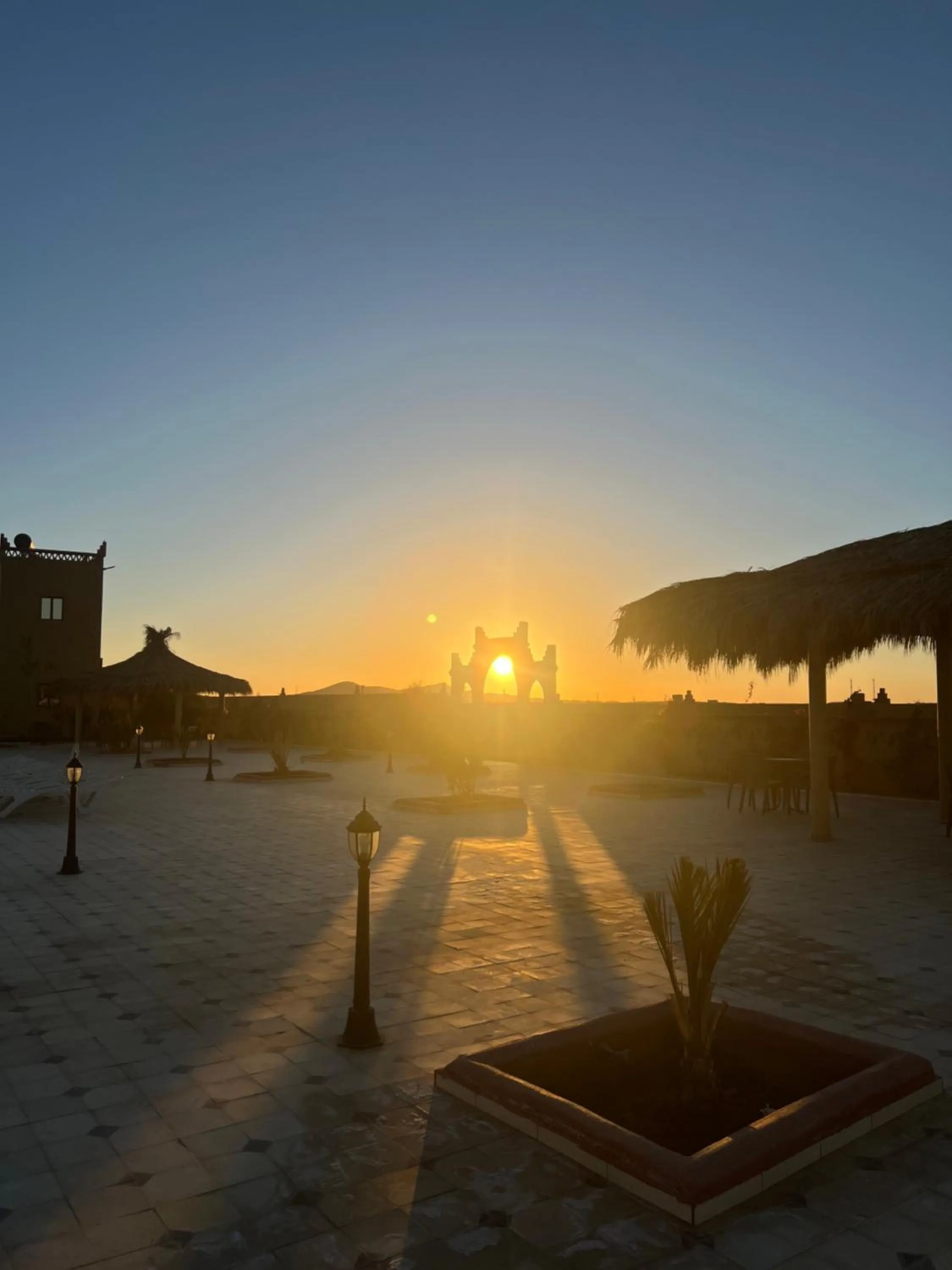 Property building in Hotel Berber Palace Merzouga