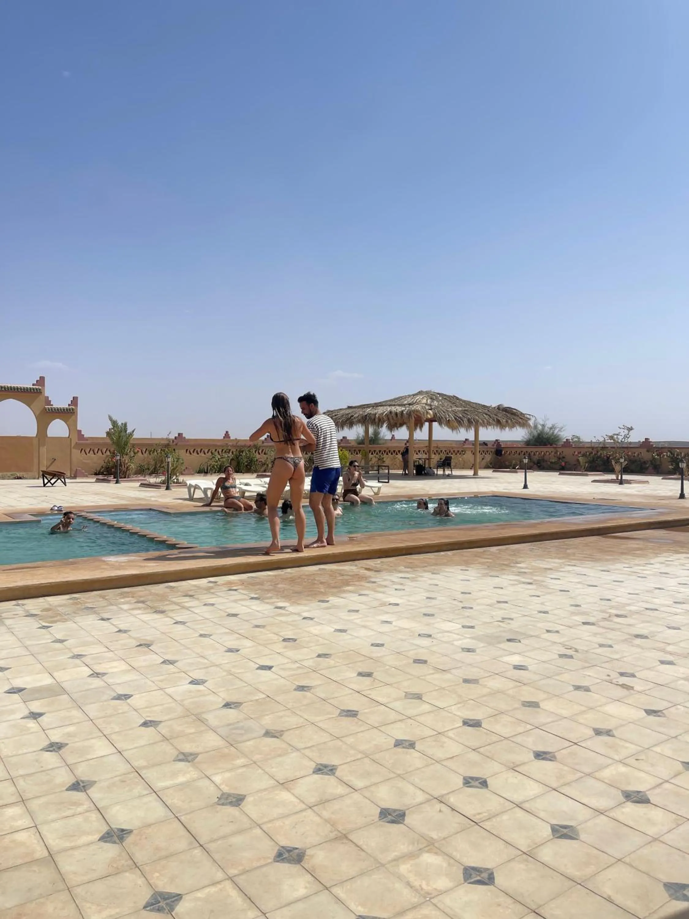 Property building in Hotel Berber Palace Merzouga
