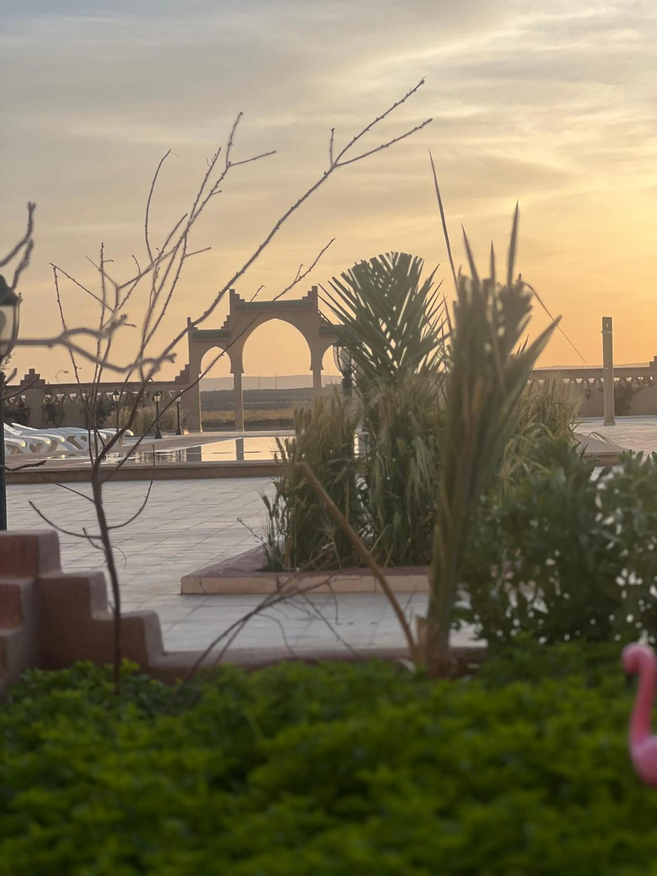 Property building in Hotel Berber Palace Merzouga