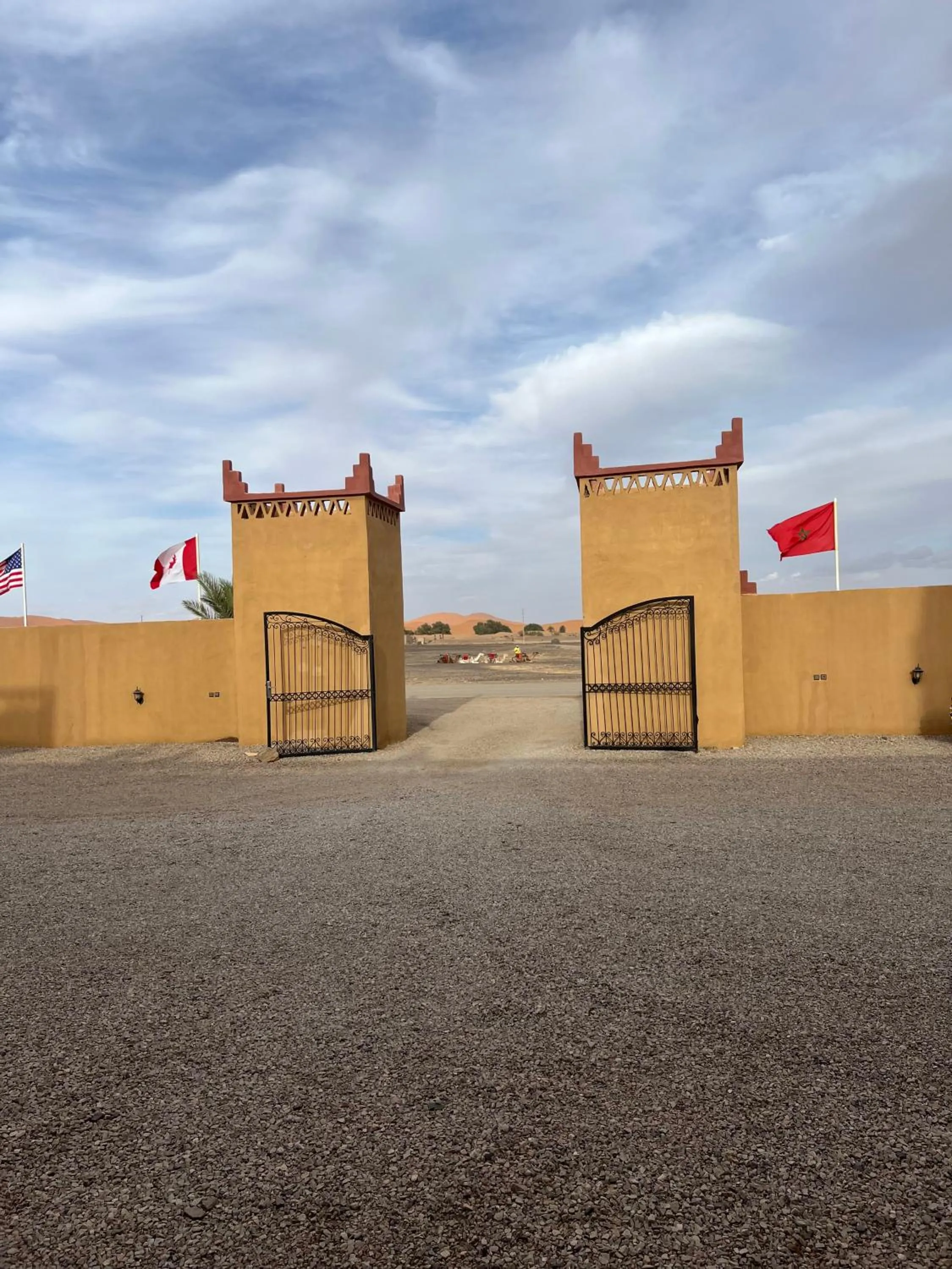 Property building in Hotel Berber Palace Merzouga