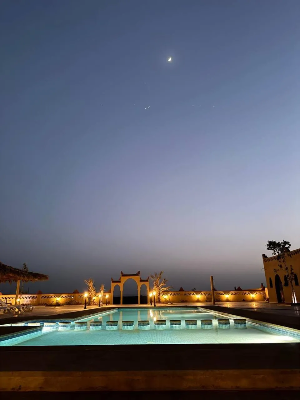 Property building in Hotel Berber Palace Merzouga