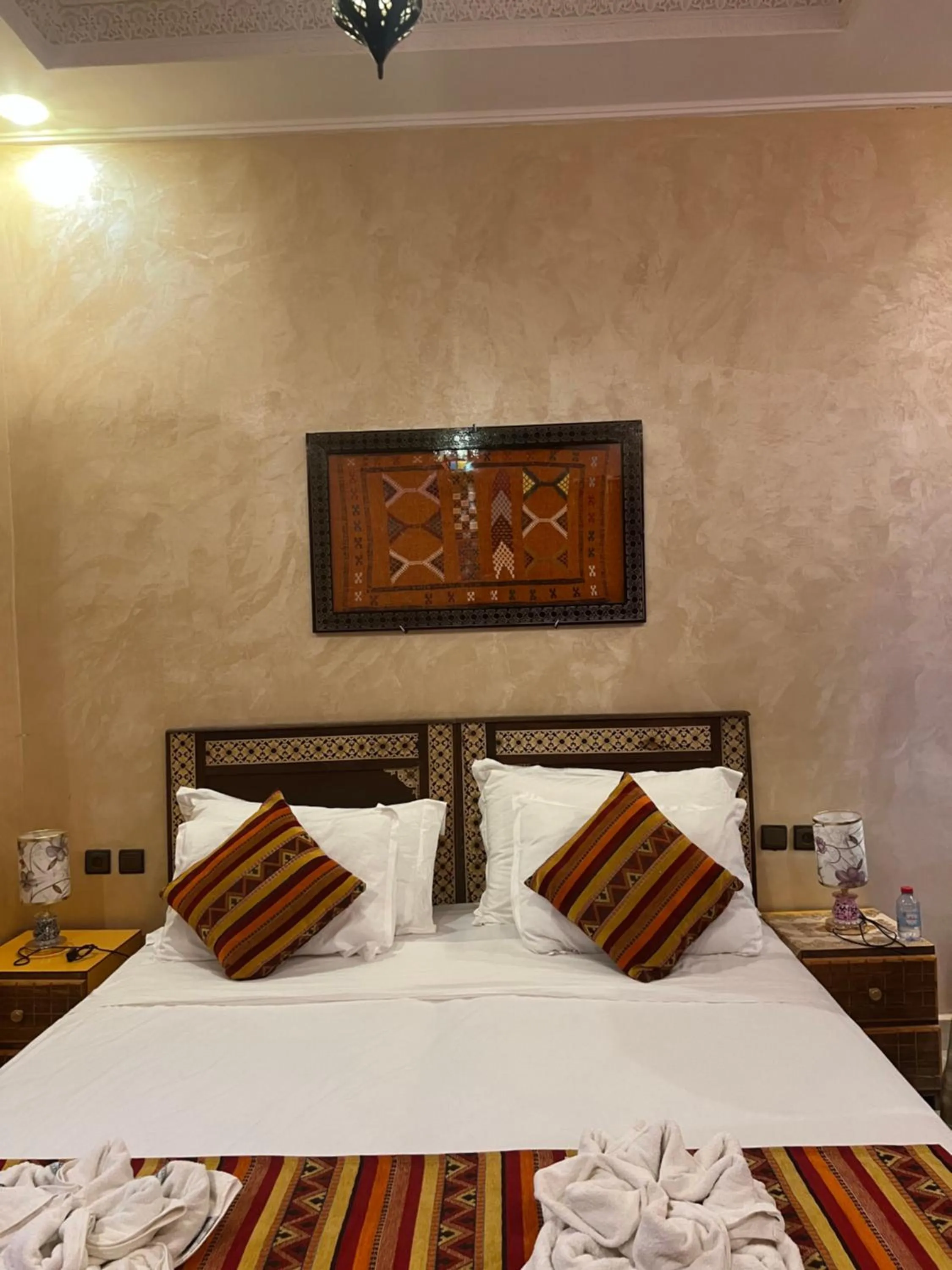Property building, Bed in Hotel Berber Palace Merzouga