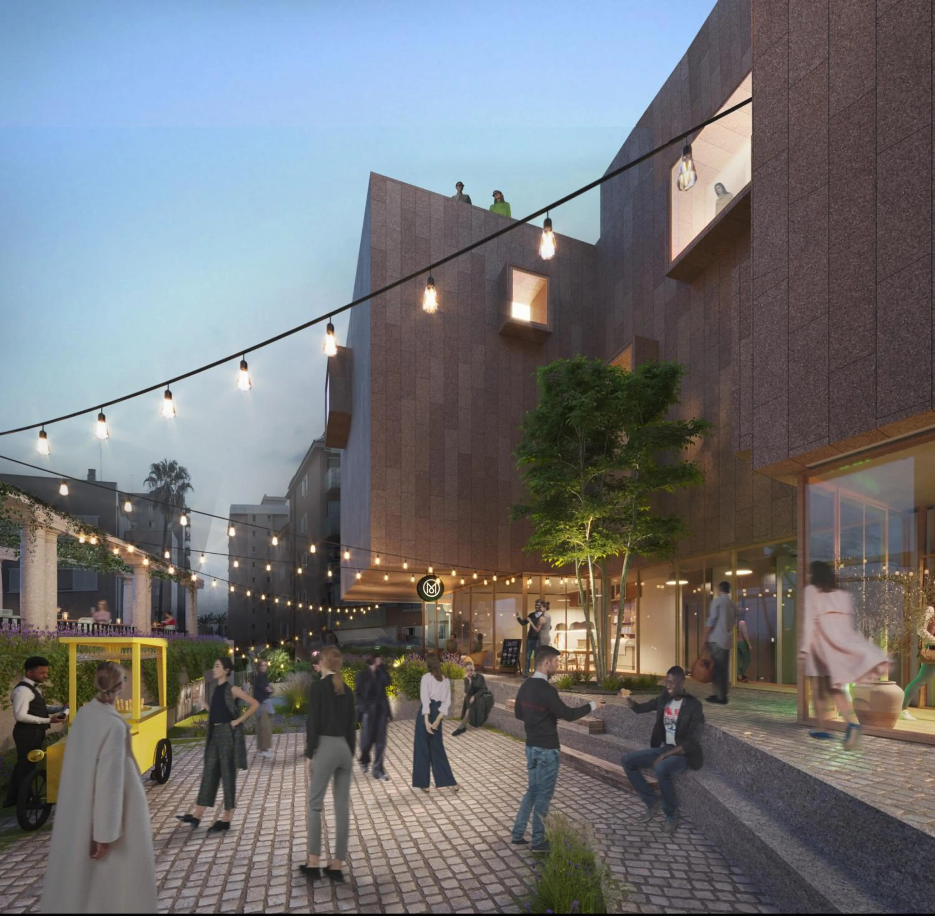 Property building in Terreno Barrio Hotel