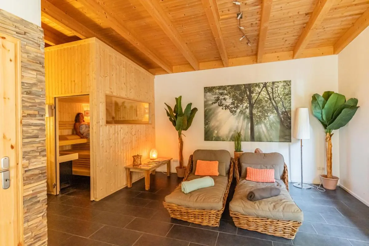 Spa and wellness centre/facilities in Baumhaushotel Oberbayern