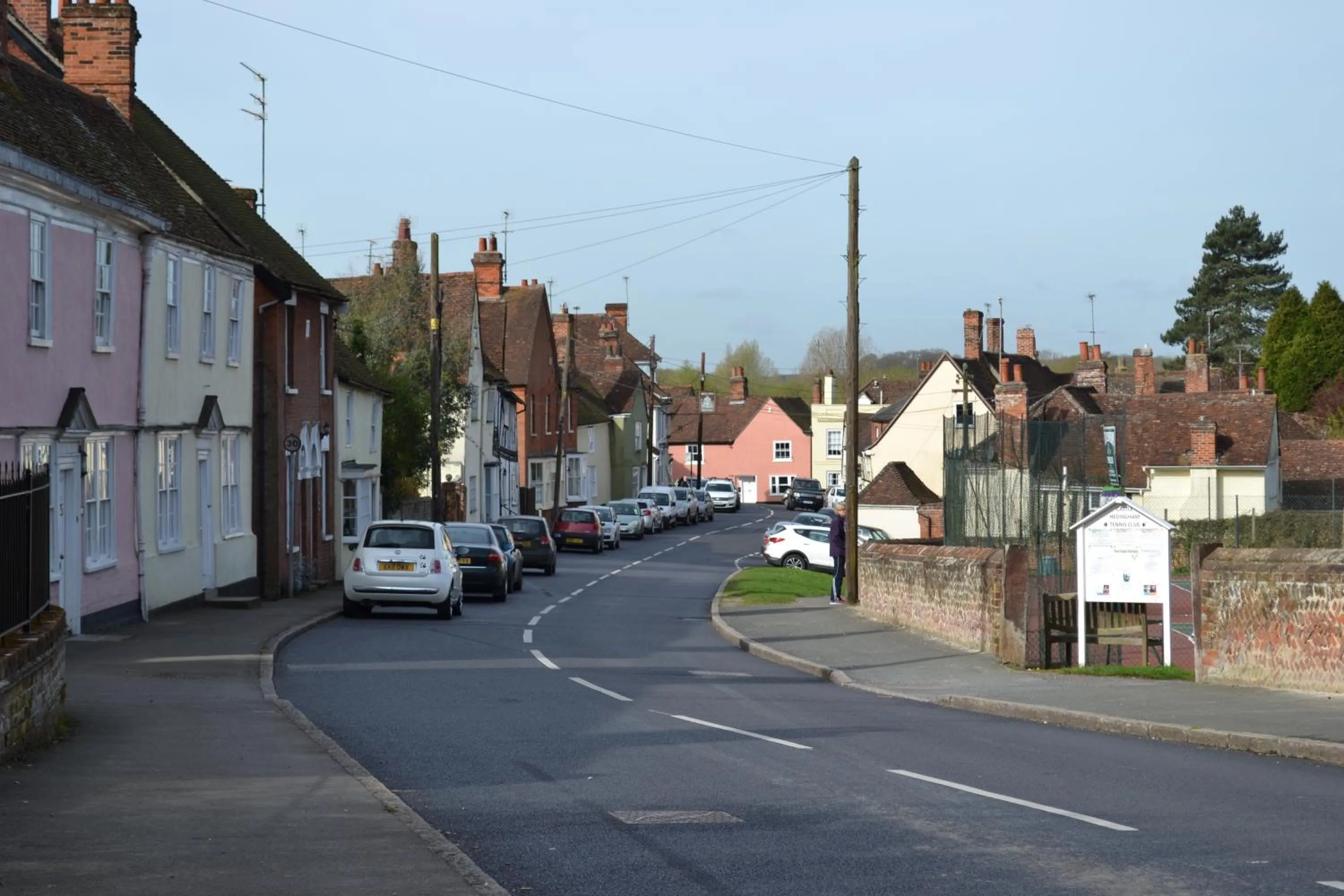 Street view in Hedingham Old Pottery