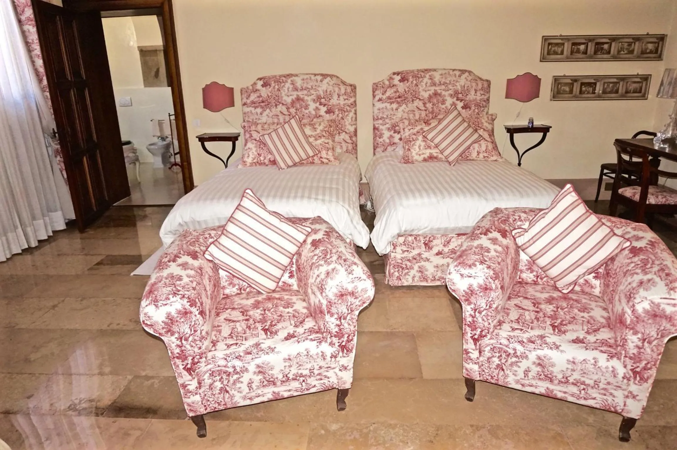 Bedroom in Palazzo Mantua Benavides Suites & Apartments