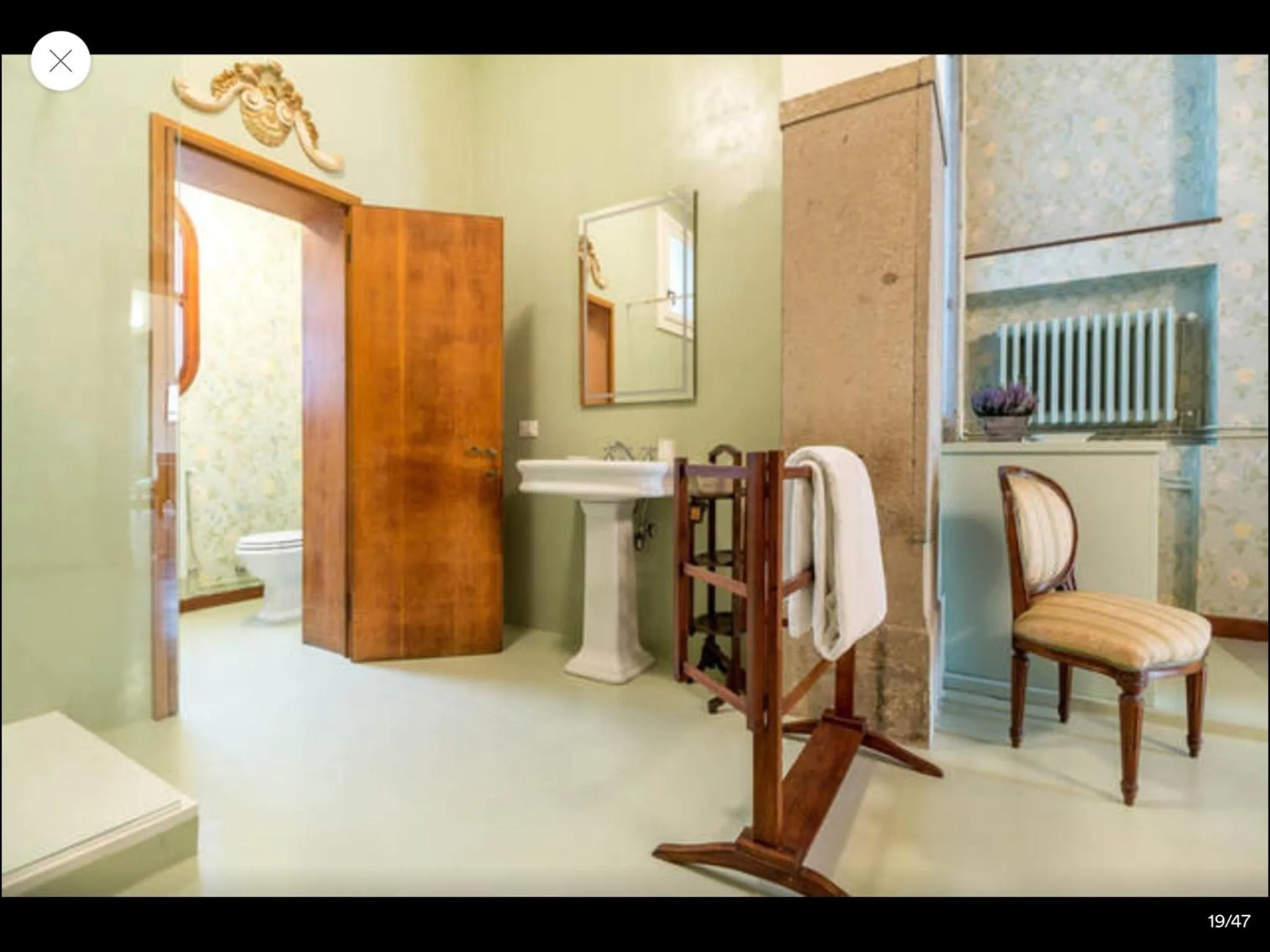 Bathroom in Palazzo Mantua Benavides Suites & Apartments