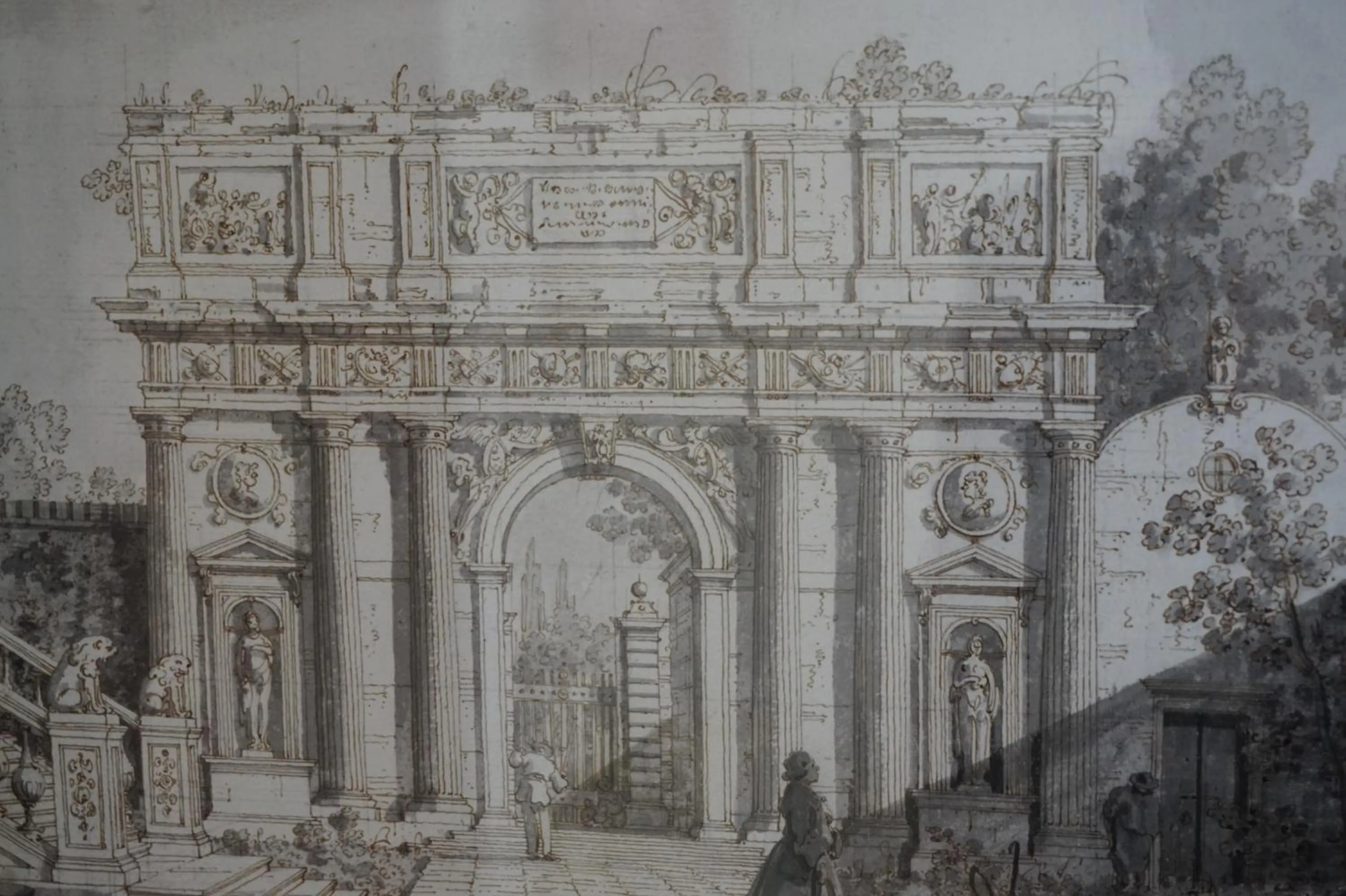 Decorative detail in Palazzo Mantua Benavides Suites & Apartments