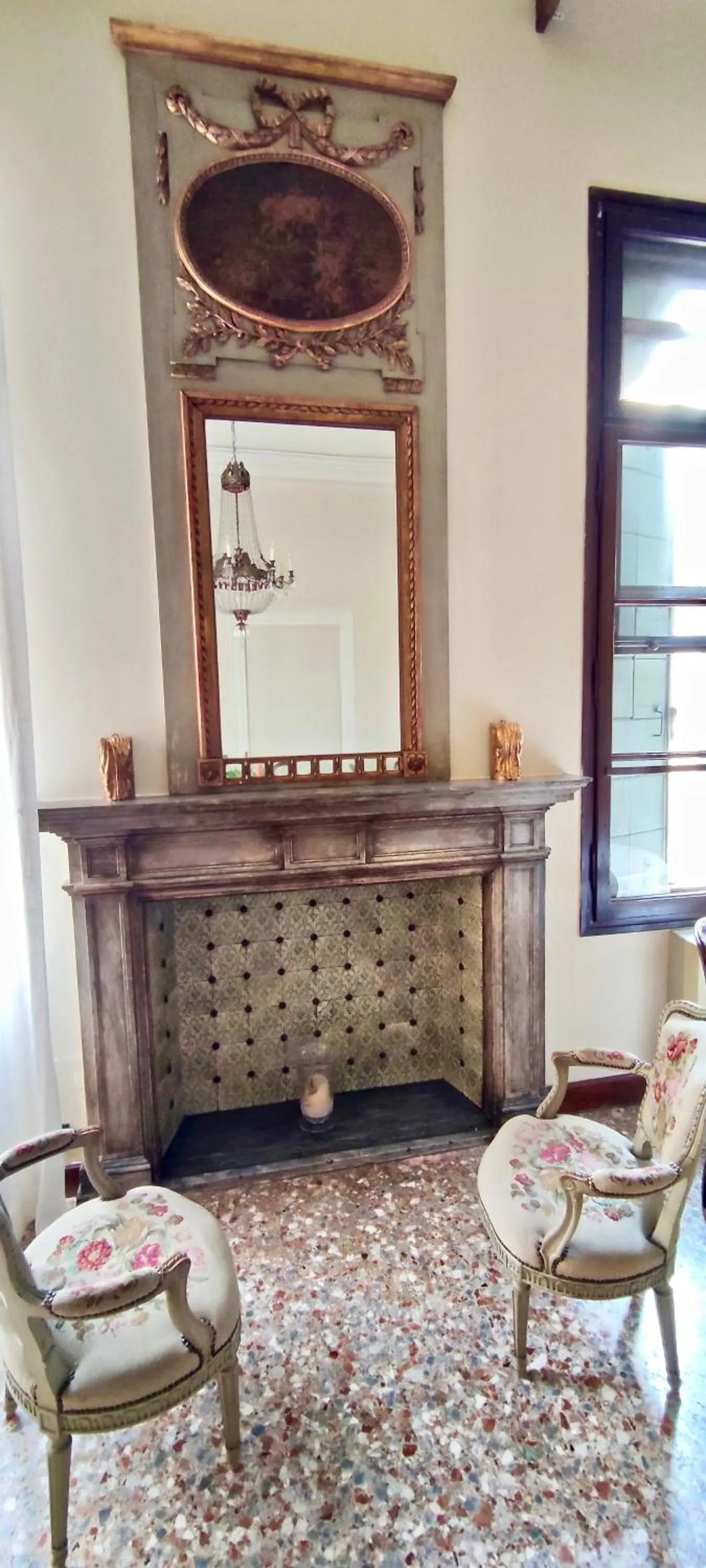 Living room in Palazzo Mantua Benavides Suites & Apartments