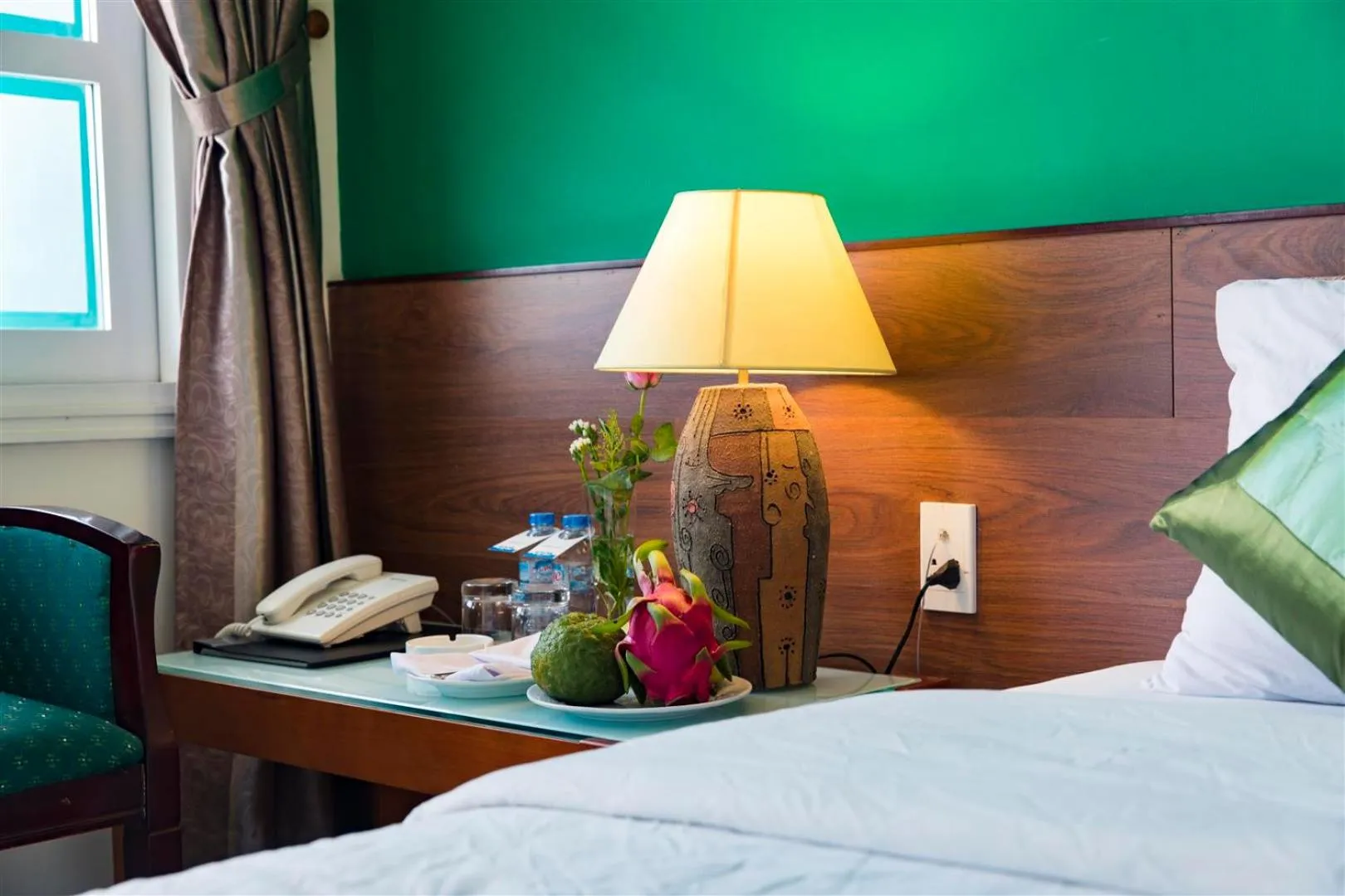 Bed in Sai Gon Phong Nha Hotel