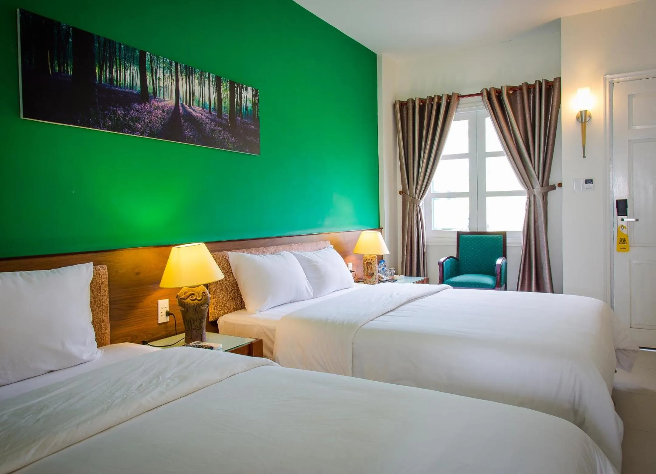 Bed in Sai Gon Phong Nha Hotel