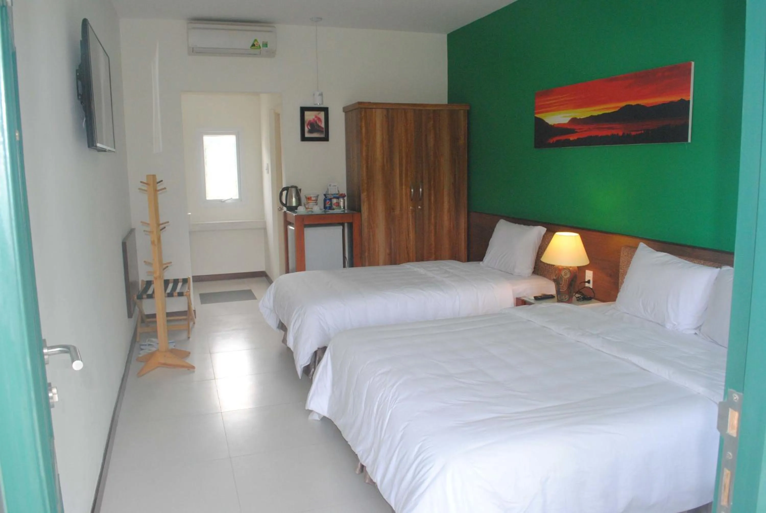 Bed in Sai Gon Phong Nha Hotel