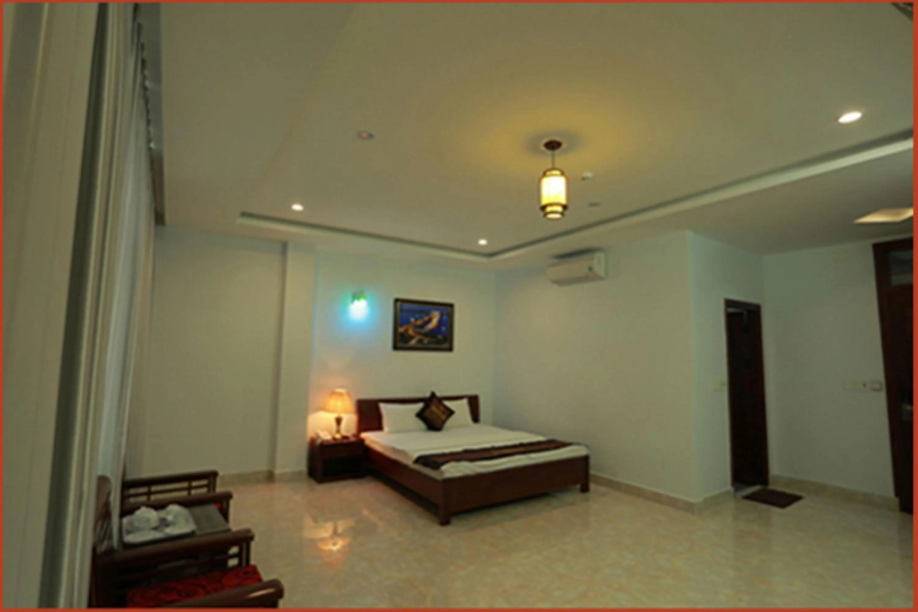 Photo of the whole room, Bed in Tan Truong Son Hotel